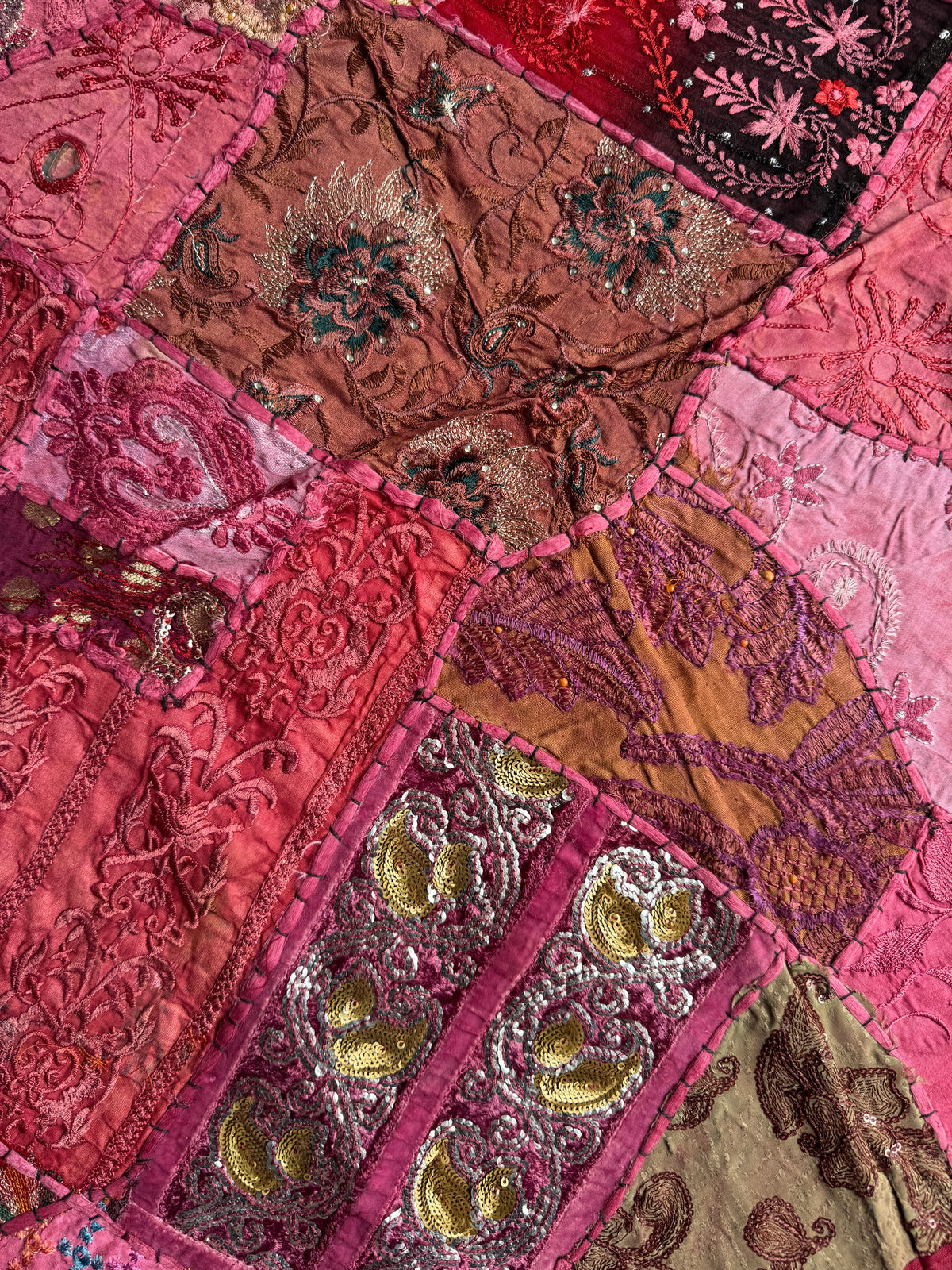 Wallhanging - Vintage Rajasthani wedding dress 11