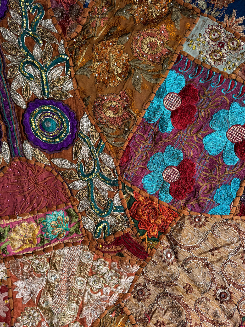 Wallhanging - Vintage Rajasthani wedding dress 14