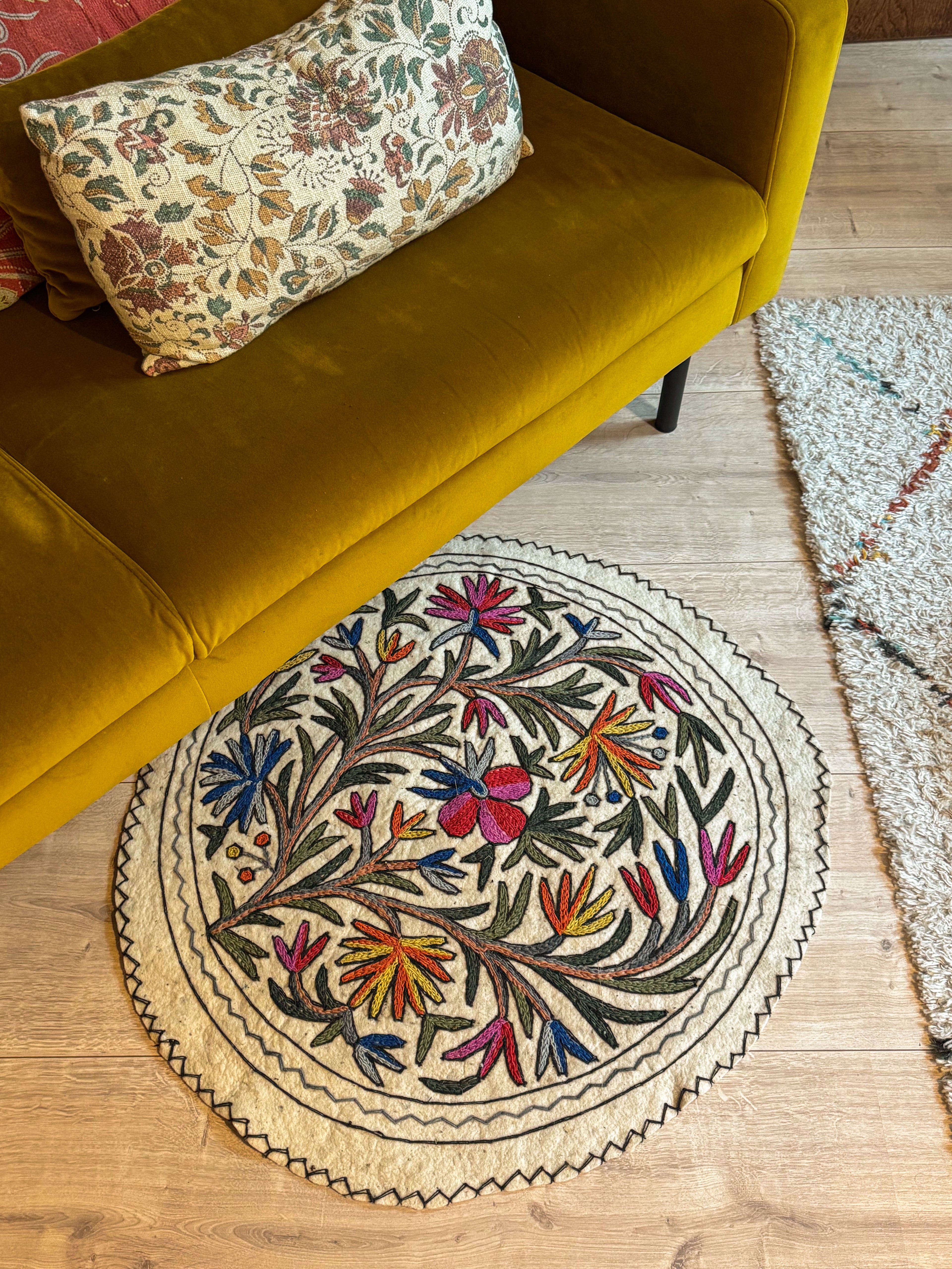 Woolen rug - Mandala 3