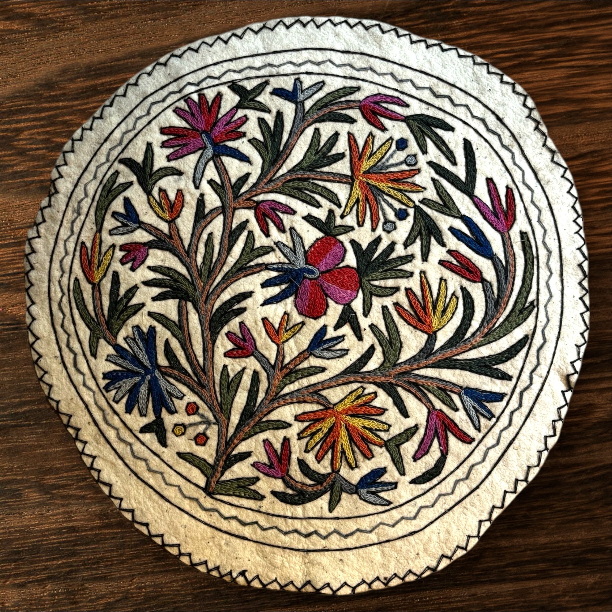 Woolen rug - Mandala 3