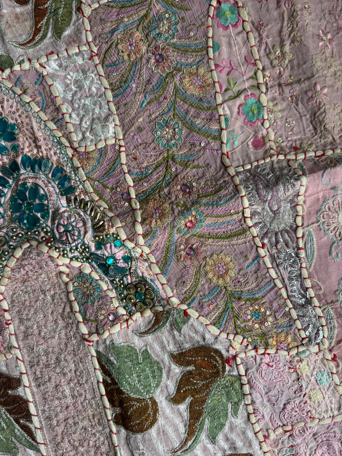 Wallhanging - Vintage Rajasthani wedding dress 3