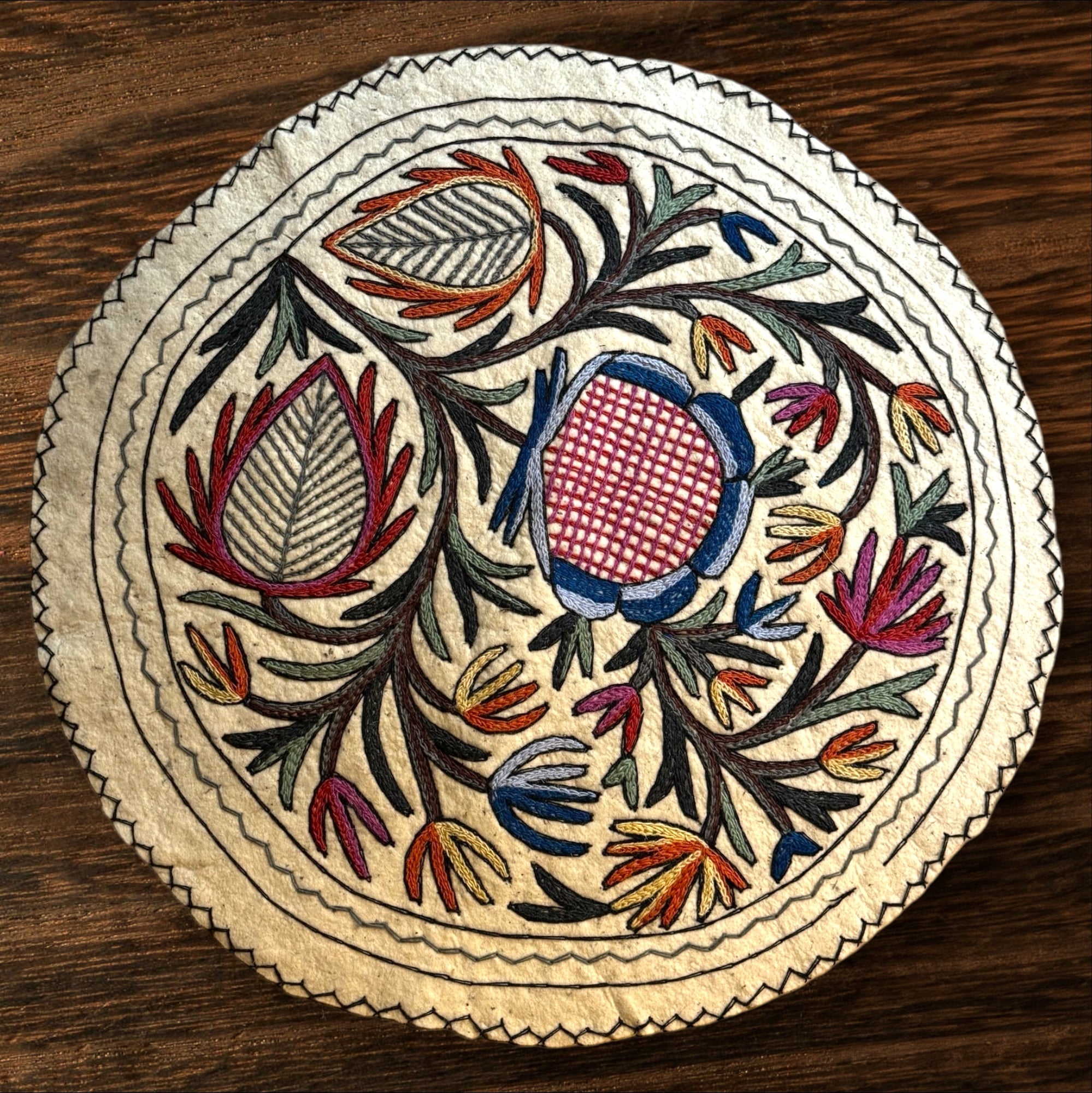 Woolen rug - Mandala 7