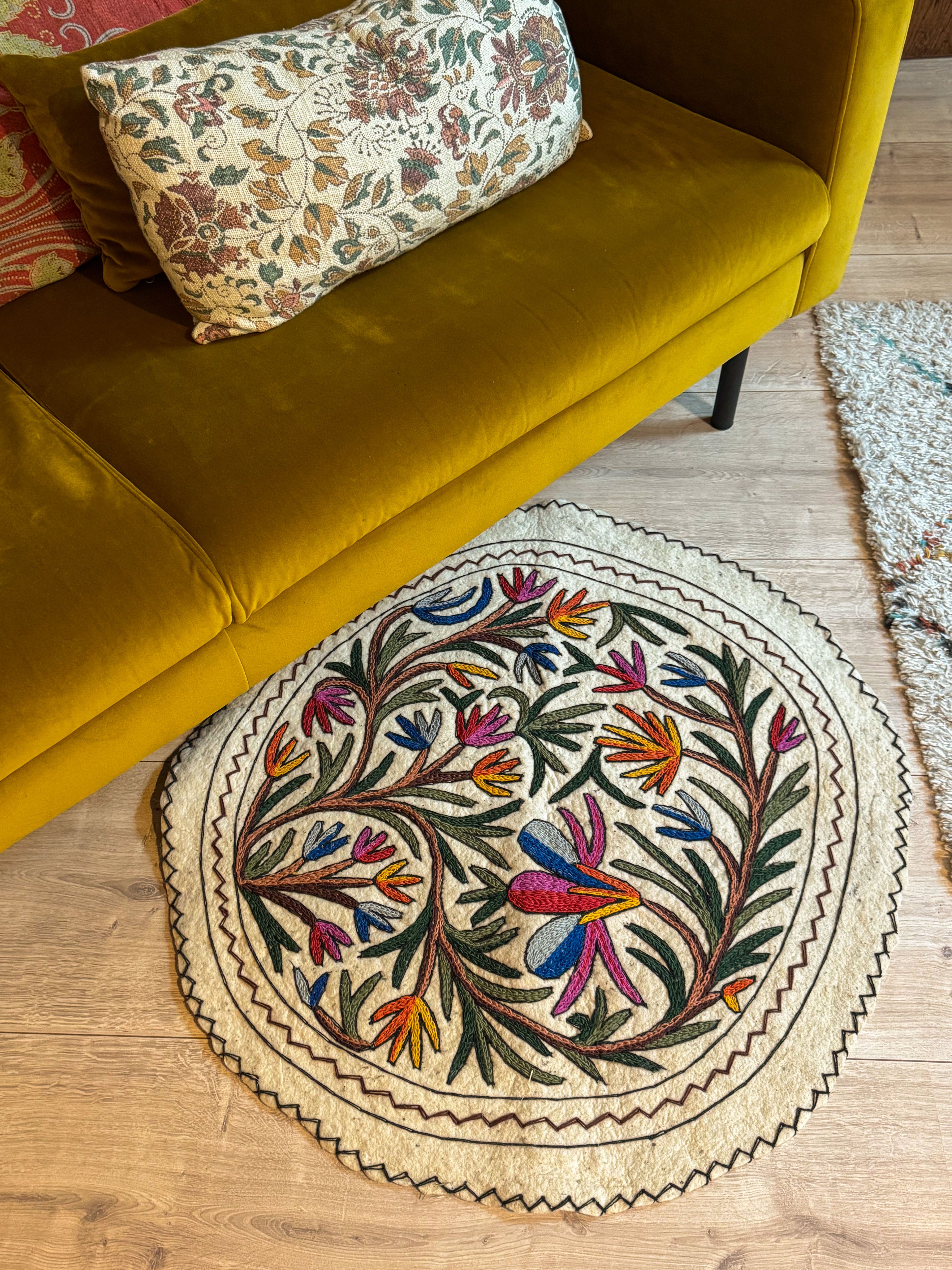 Woolen rug - Mandala 5