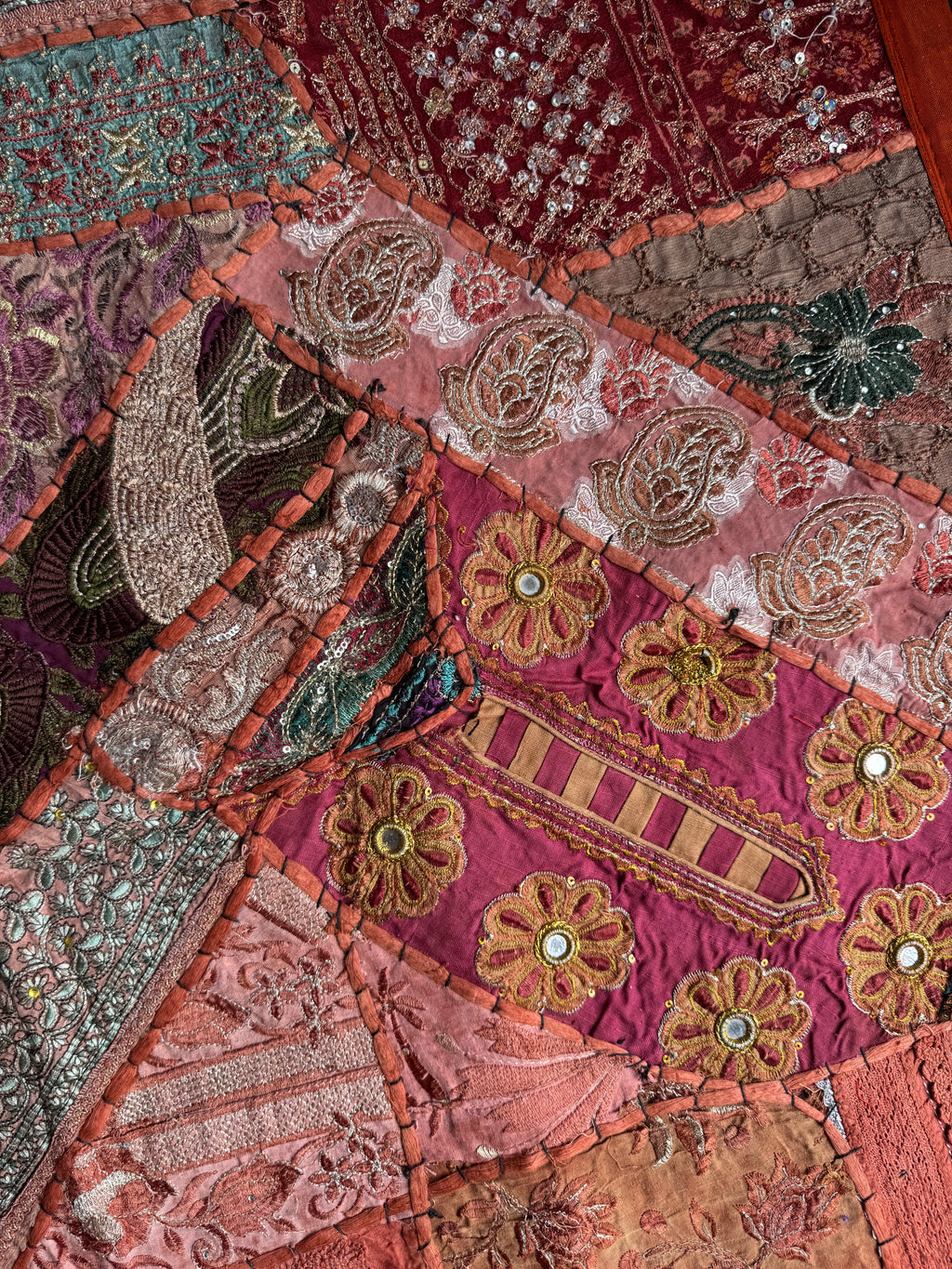 Wallhanging - Vintage Rajasthani wedding dress 7