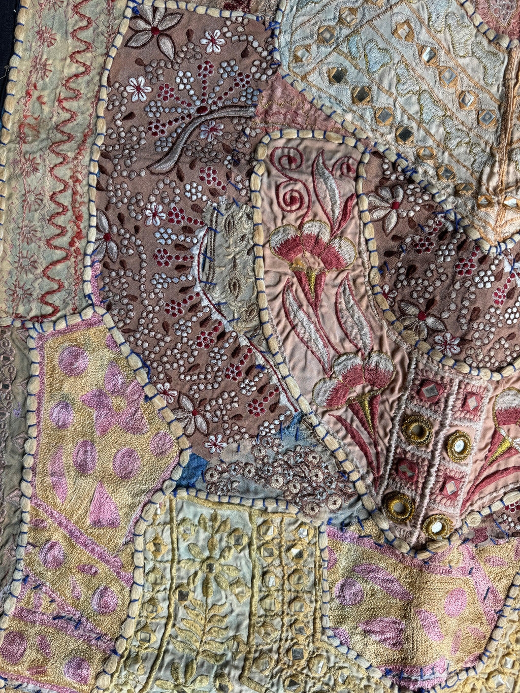 Wallhanging - Vintage Rajasthani wedding dress 8