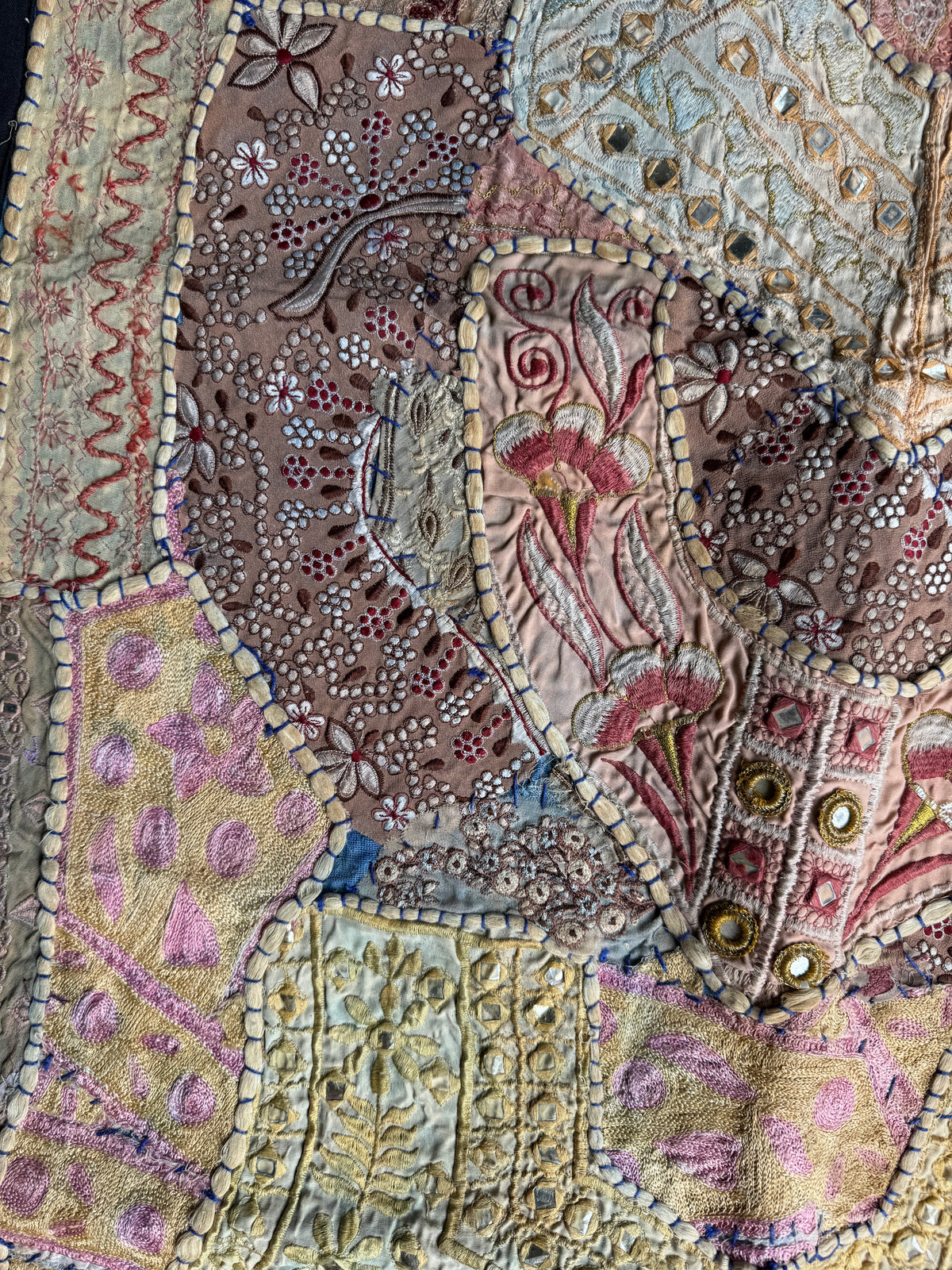 Wallhanging - Vintage Rajasthani wedding dress 8