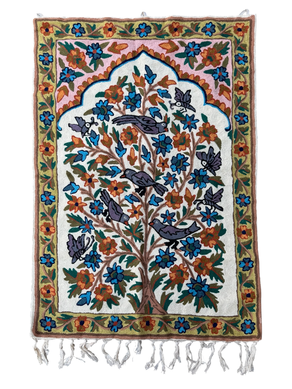 Wallhanging - embroidery bird