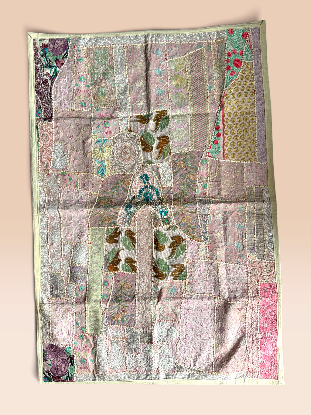 Wallhanging - Vintage Rajasthani wedding dress 3