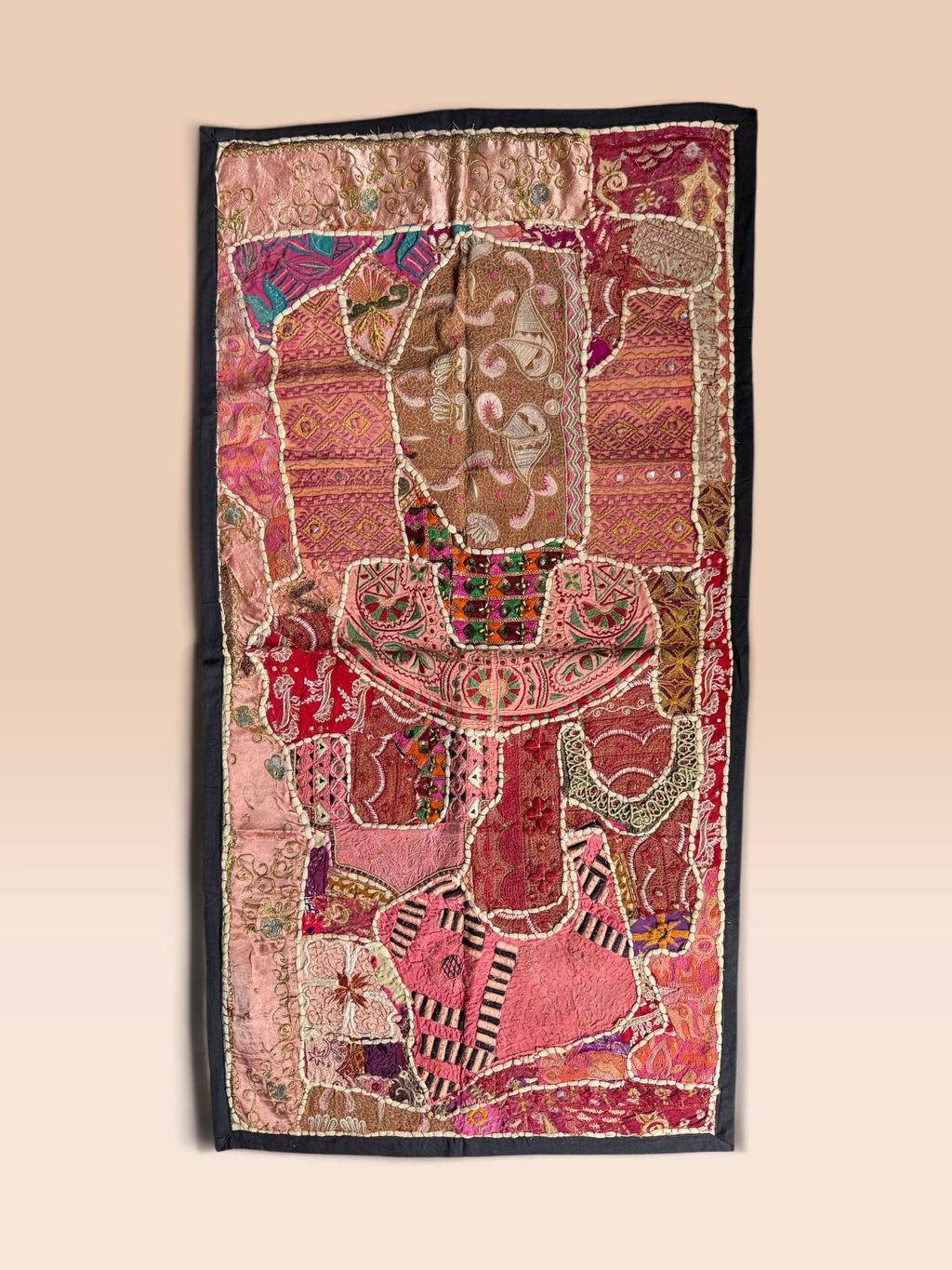 Wallhanging - Vintage Rajasthani wedding dress 5