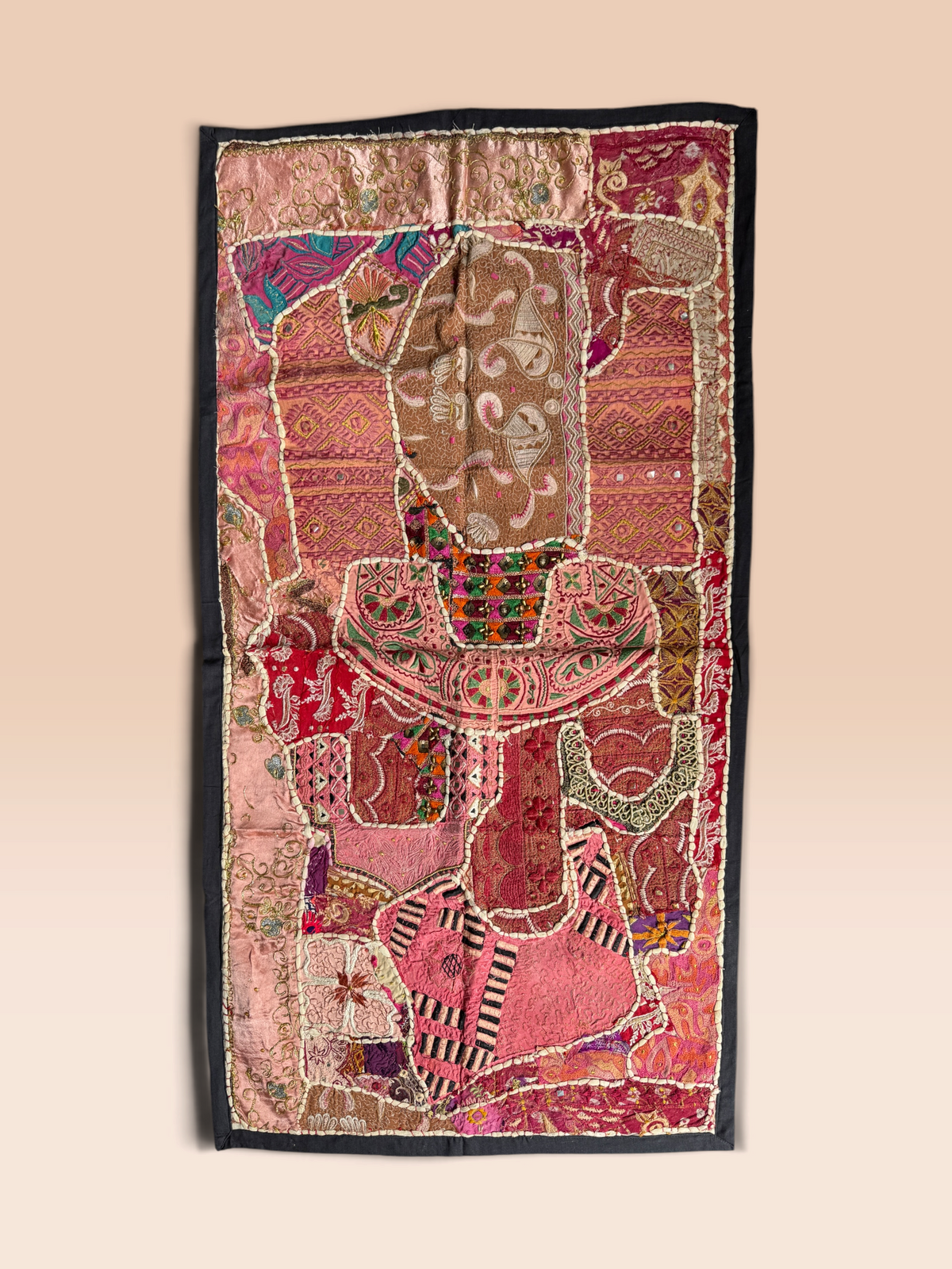 Wallhanging - Vintage Rajasthani wedding dress 5