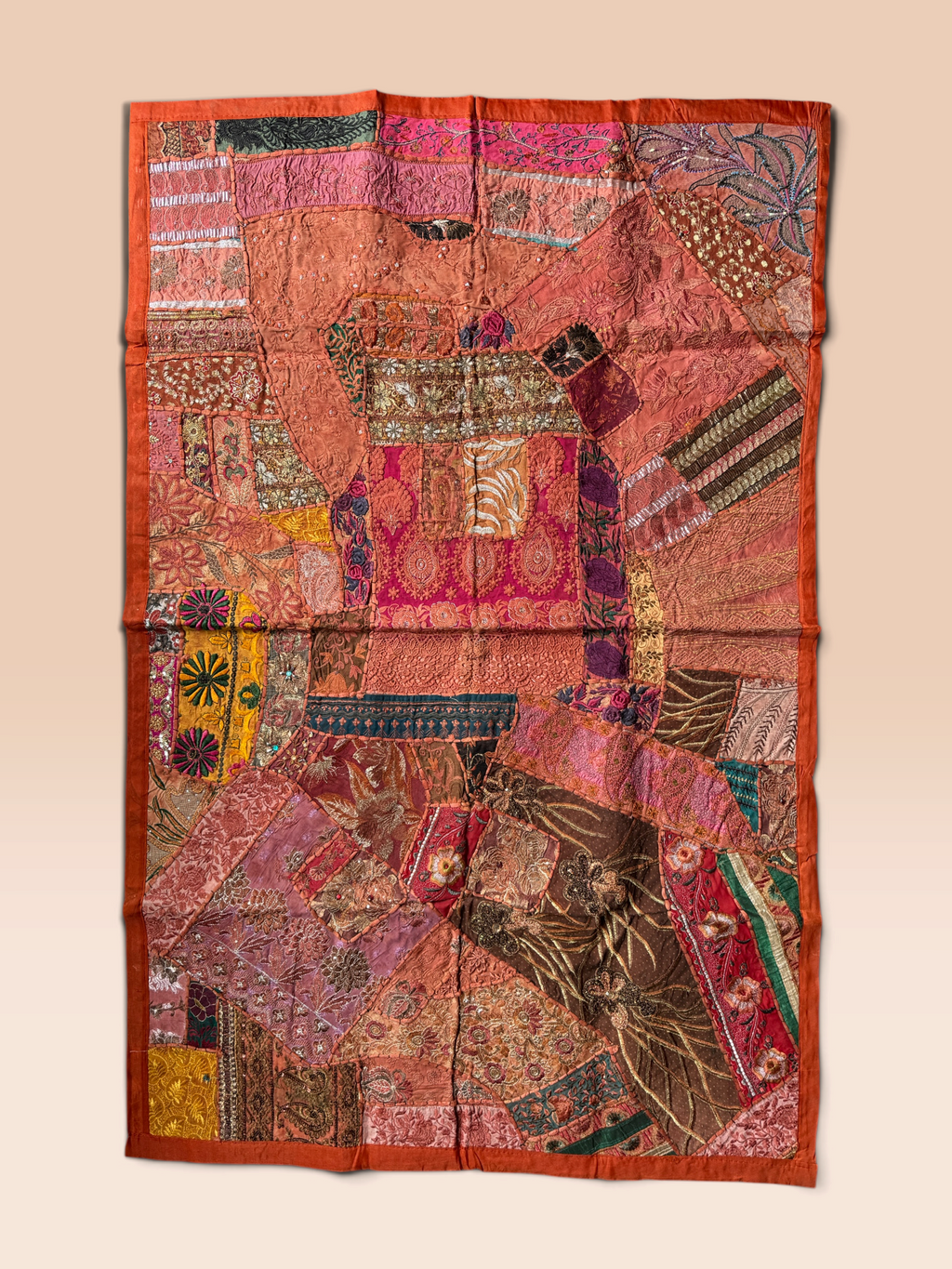 Wallhanging - Vintage Rajasthani wedding dress 6