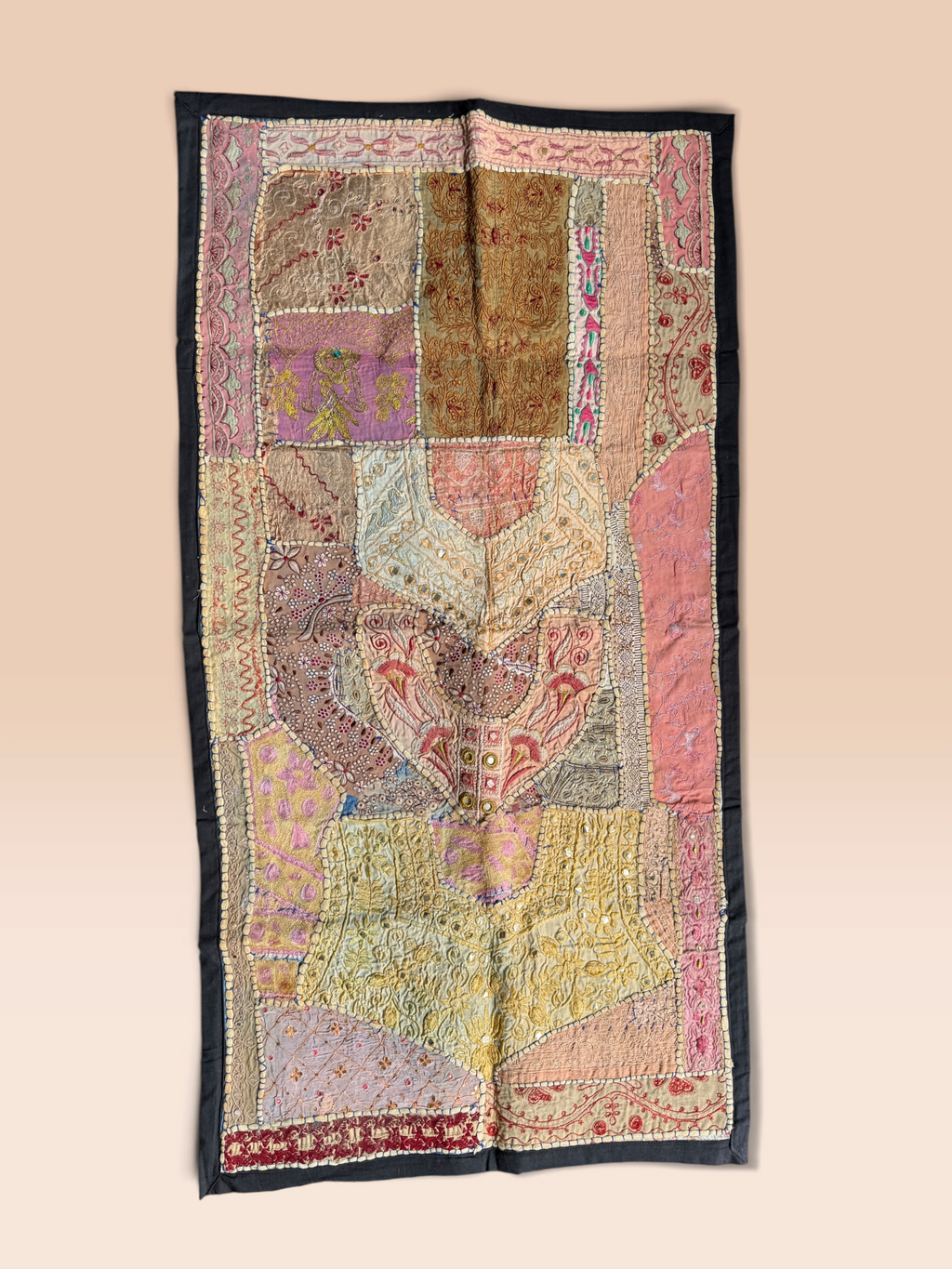 Wallhanging - Vintage Rajasthani wedding dress 8
