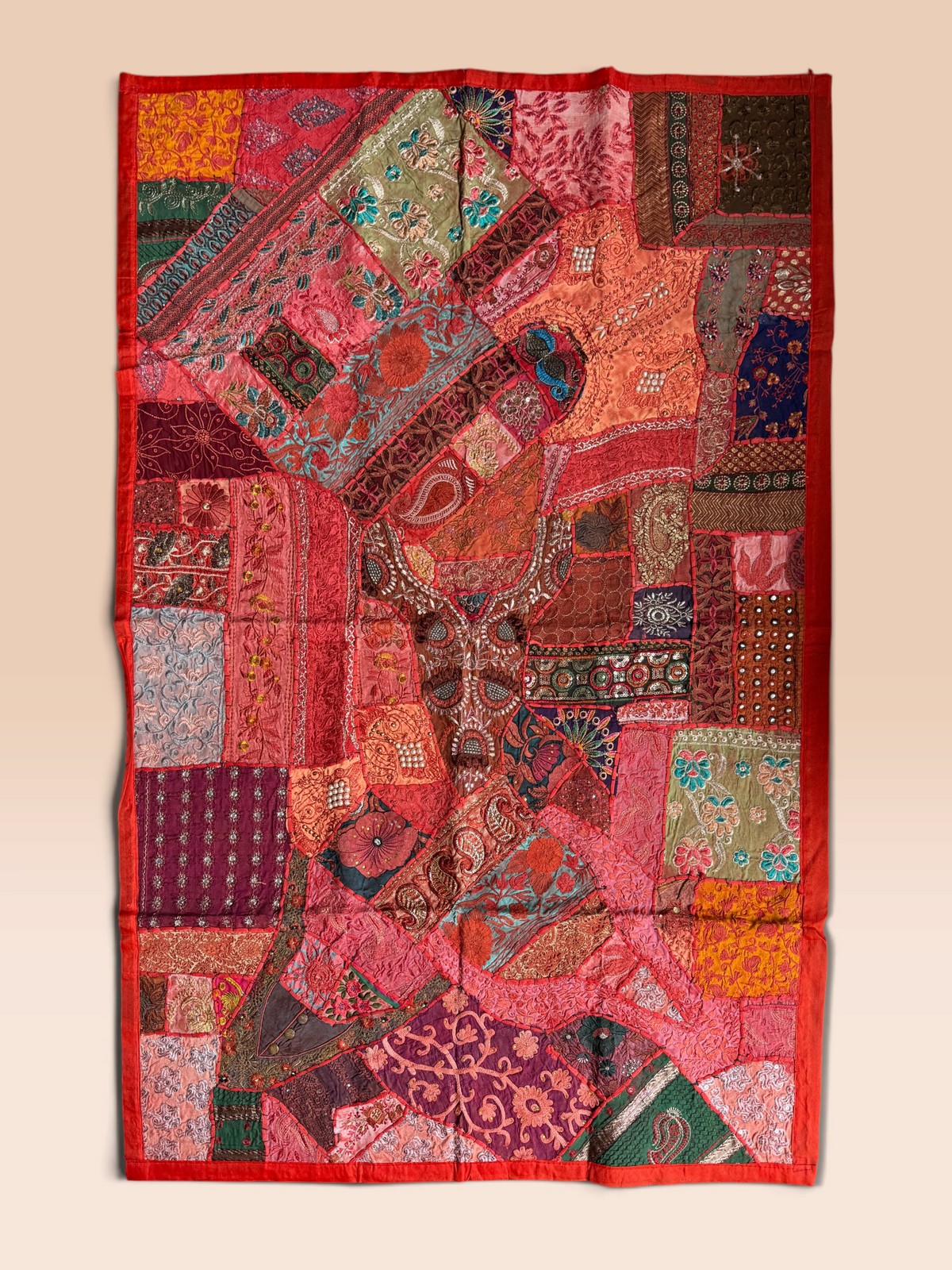 Wallhanging - Vintage Rajasthani wedding dress 9