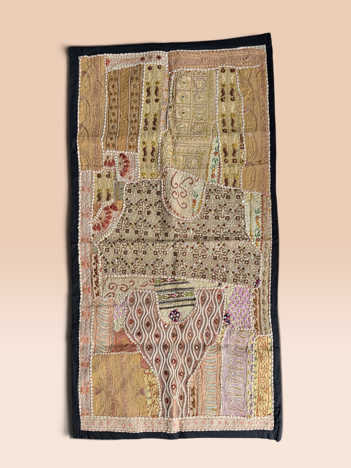 Wallhanging - Vintage Rajasthani wedding dress 10