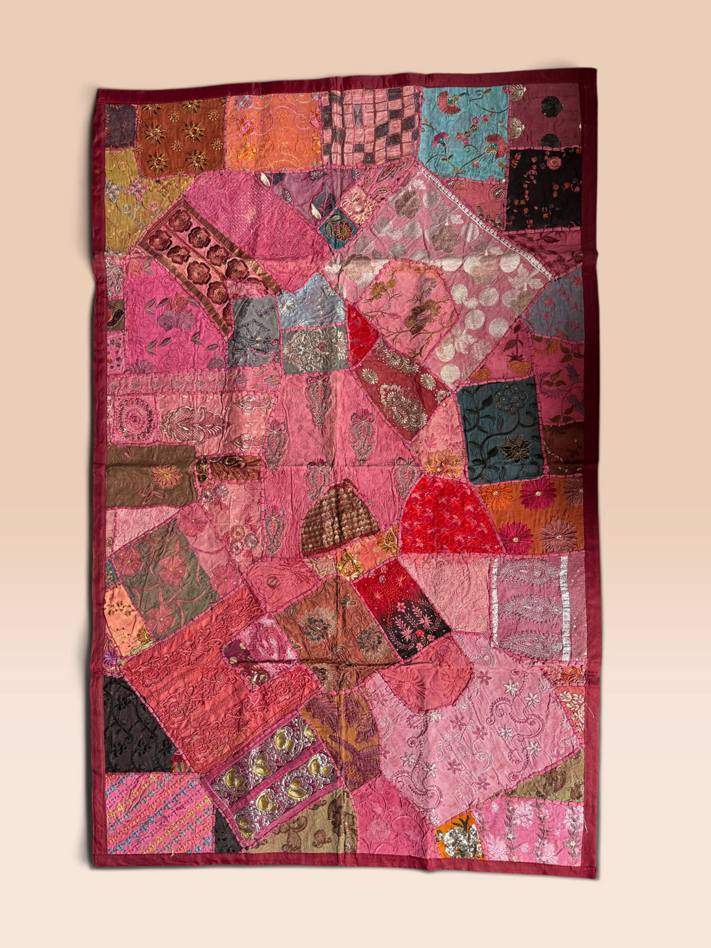 Wallhanging - Vintage Rajasthani wedding dress 11