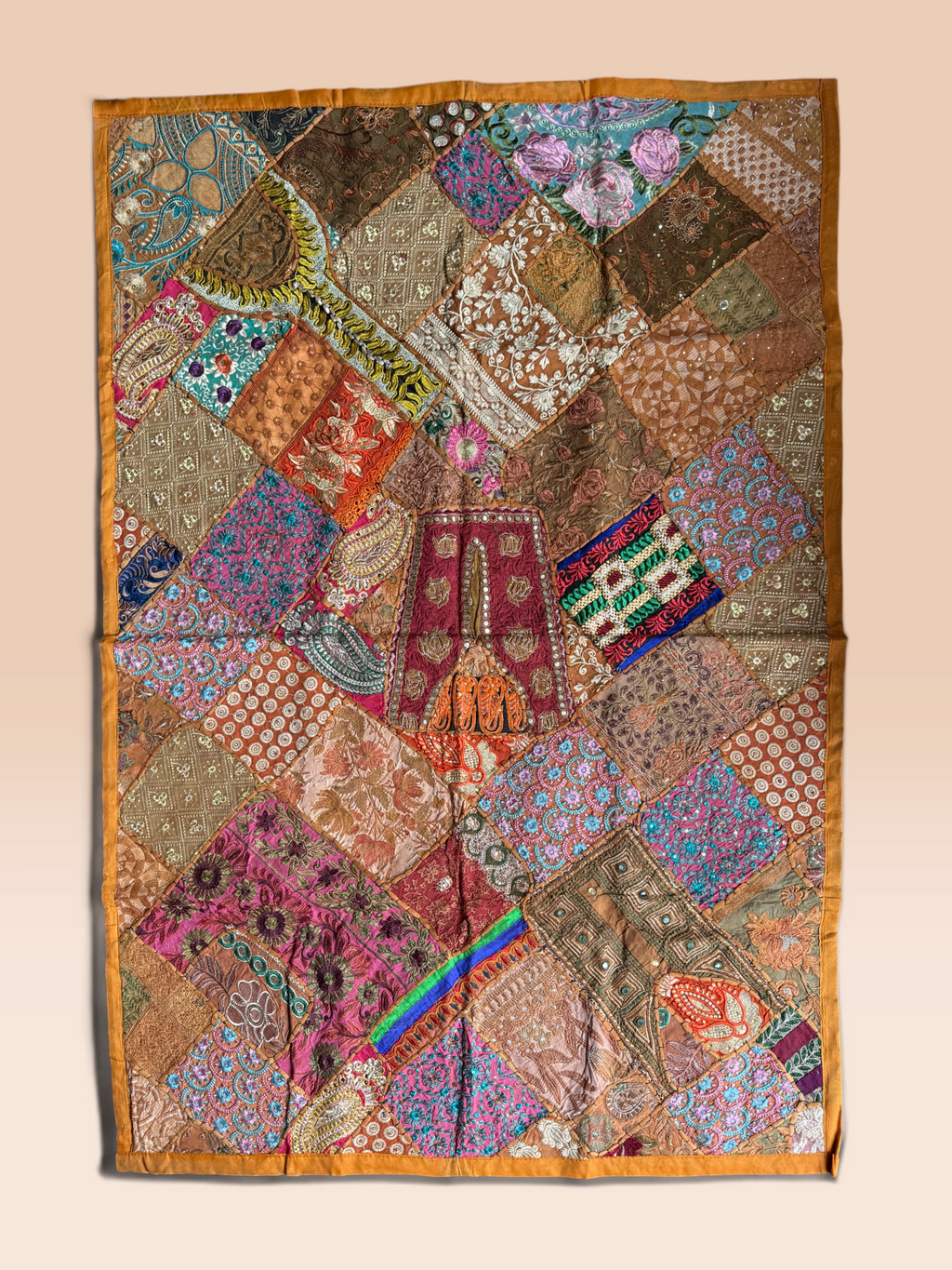 Wallhanging - Vintage Rajasthani wedding dress 13