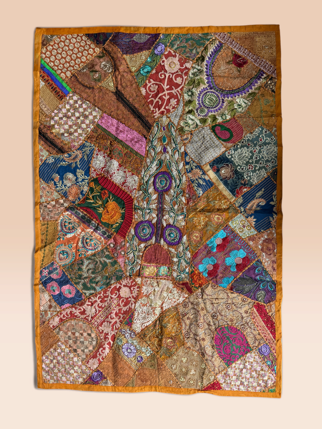 Wallhanging - Vintage Rajasthani wedding dress 14