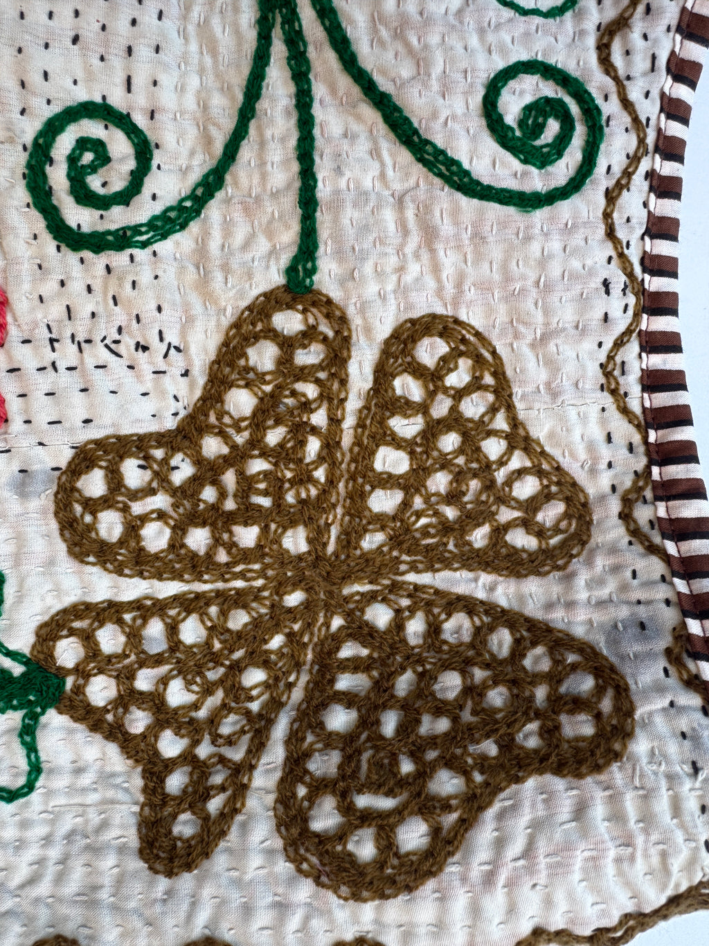 Waistcoat Kantha/Blockprint teddy 015