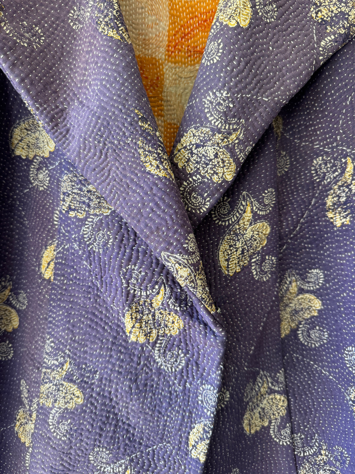Kantha blazer purple - 2ndhand