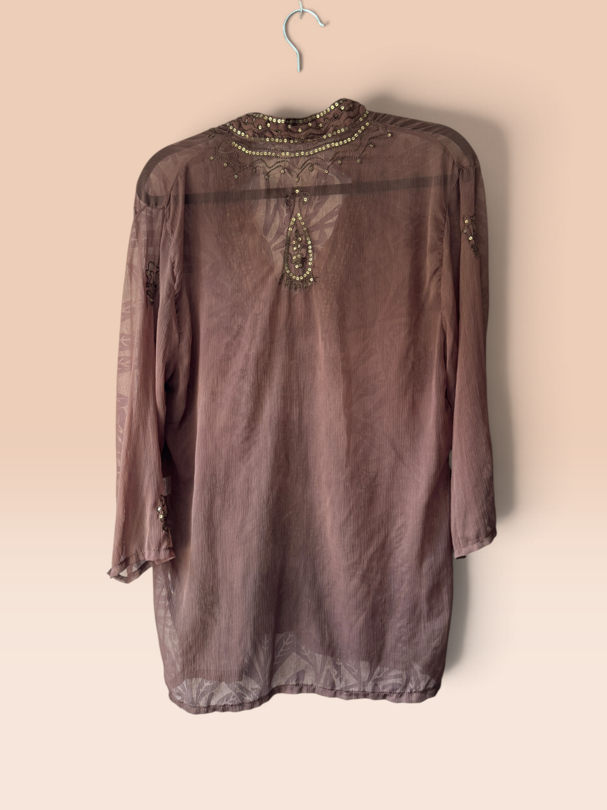 Tunic Mauve/brown - 2ndhand
