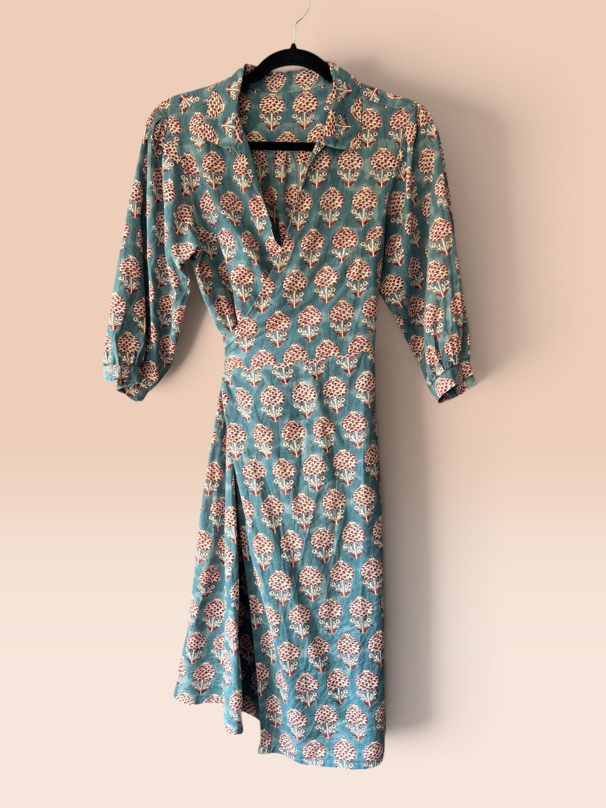 Blockprint dress - 2ndhand