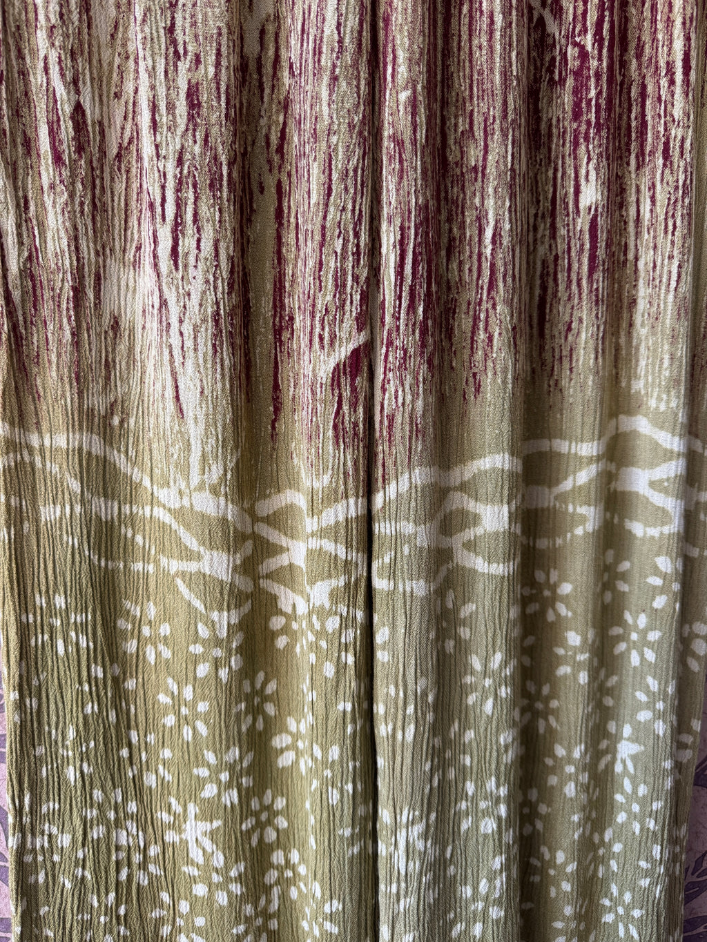 Tie dye / Batik pants - 2ndhand