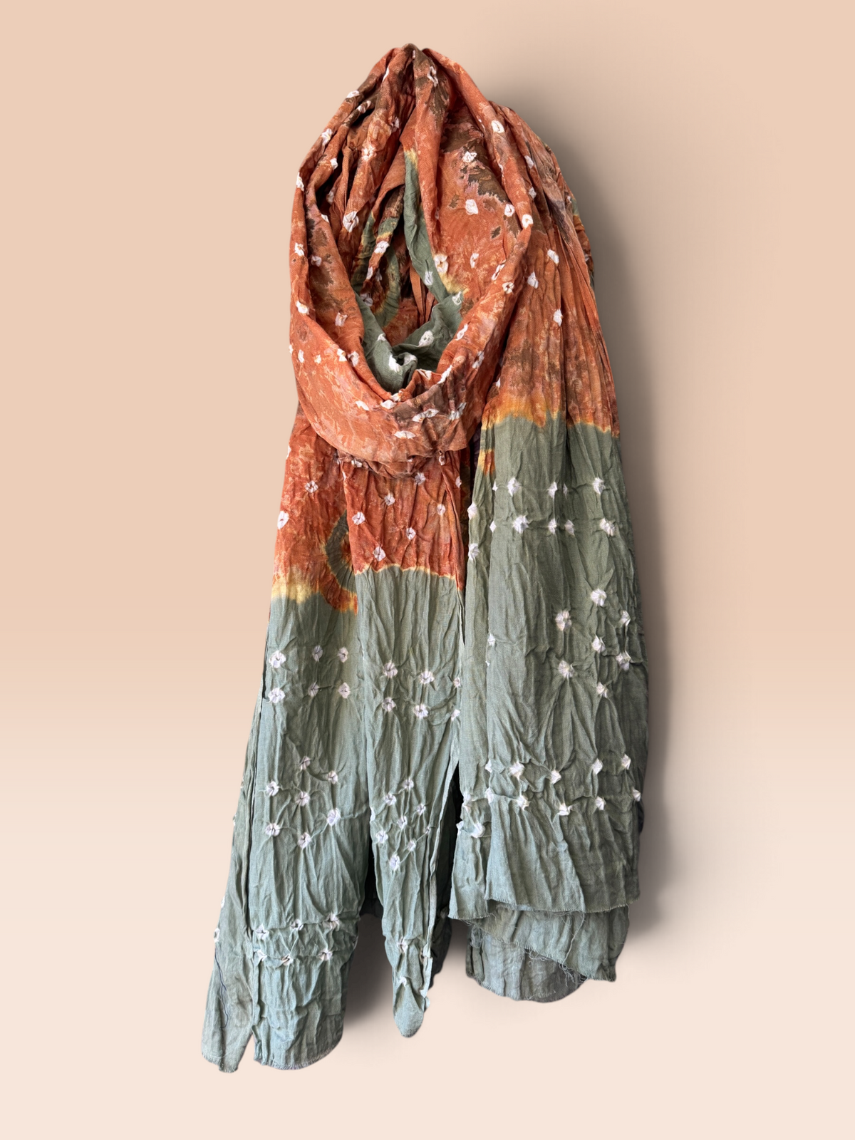 Tie & Dye shawl- 2ndhand