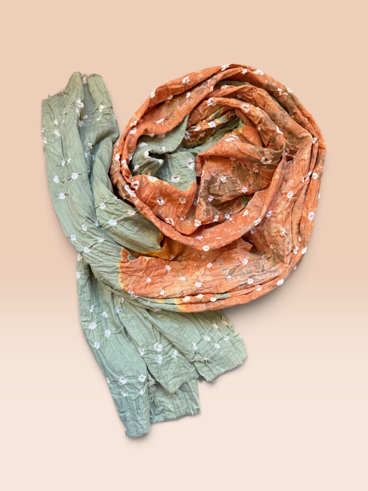 Tie & Dye shawl- 2ndhand