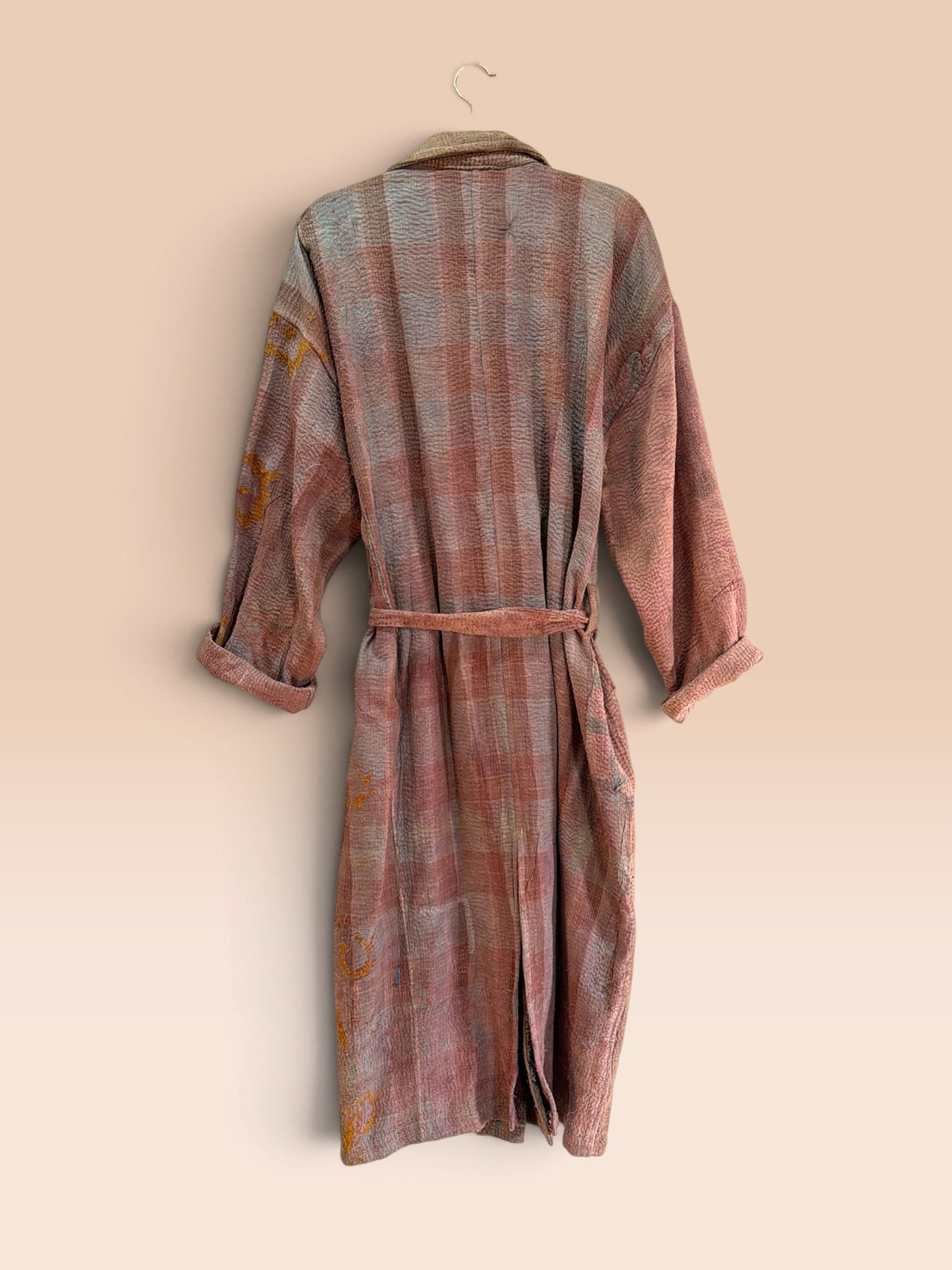 Majstudio / sari coat long / Vintage rugged 096