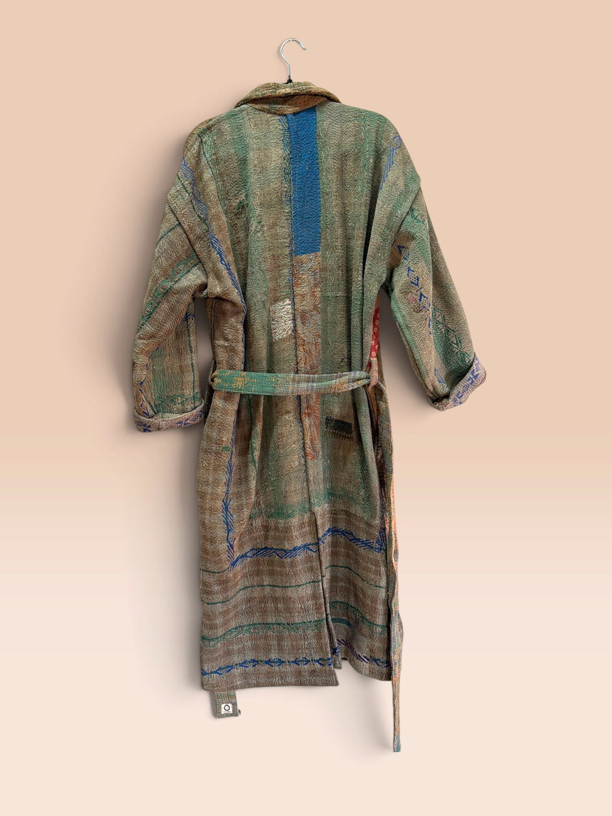 Majstudio / sari coat long / Vintage rugged 092