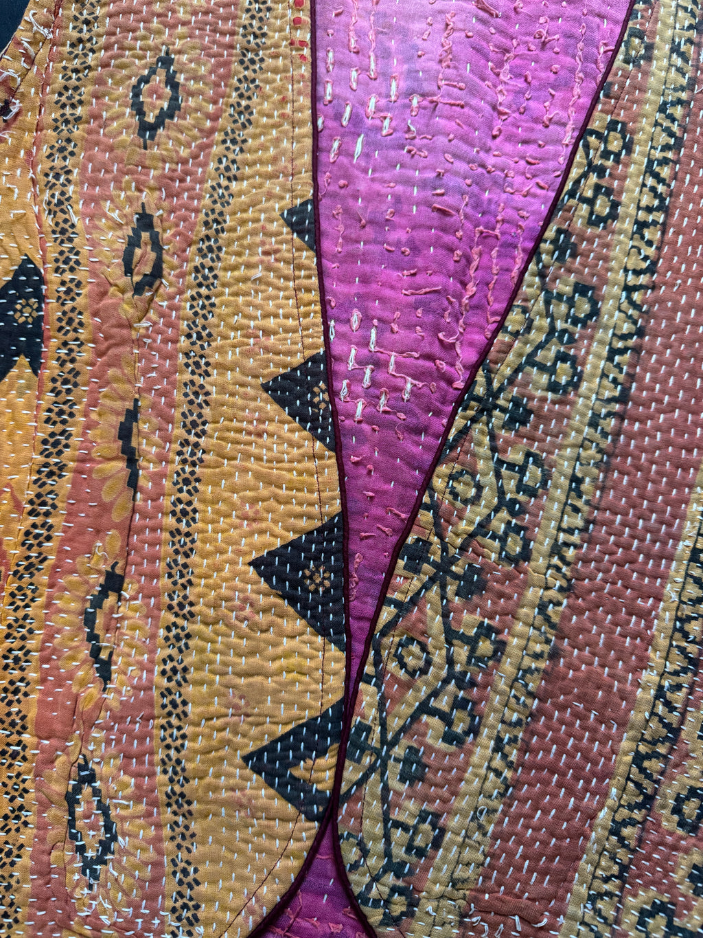 Kantha waistcoat - 05