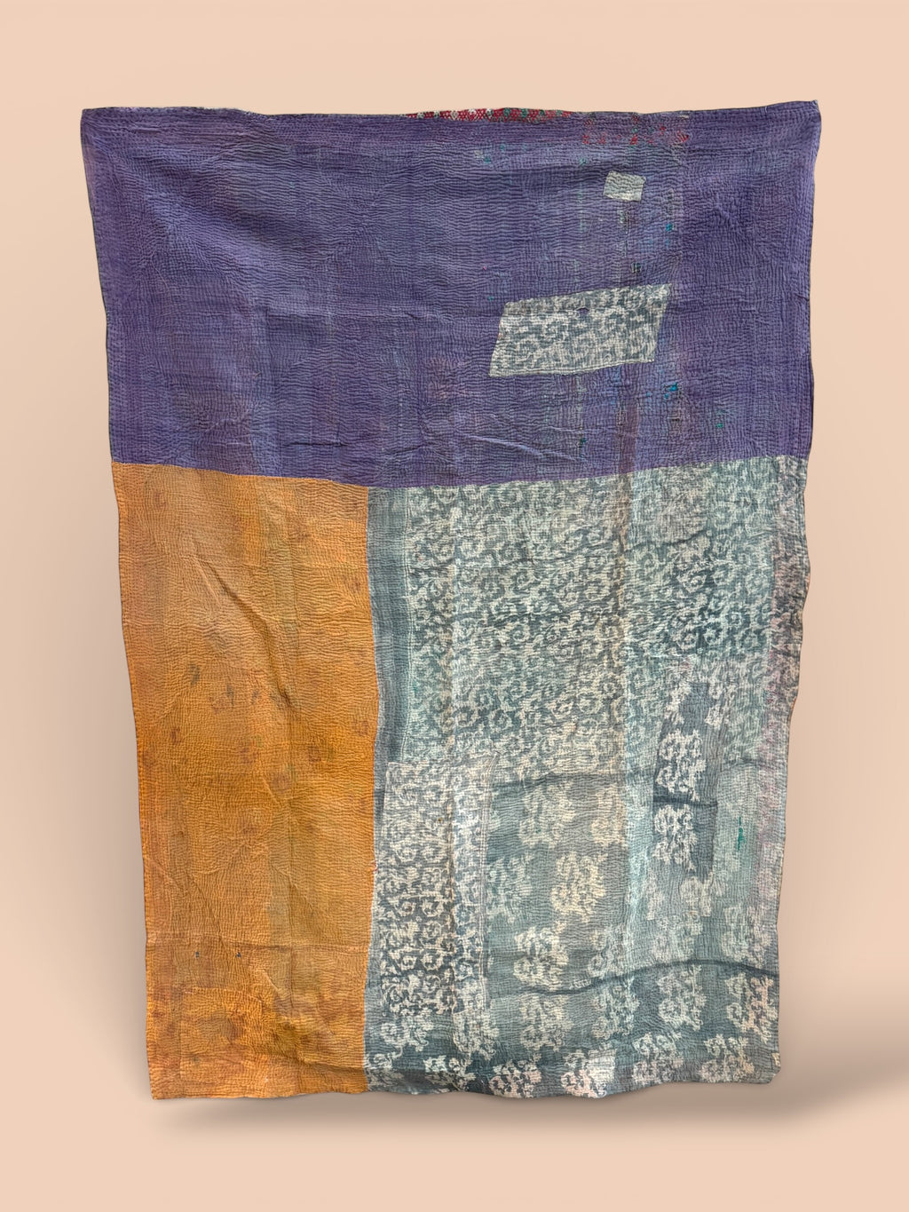 Kantha quilt - Fine stitch 01