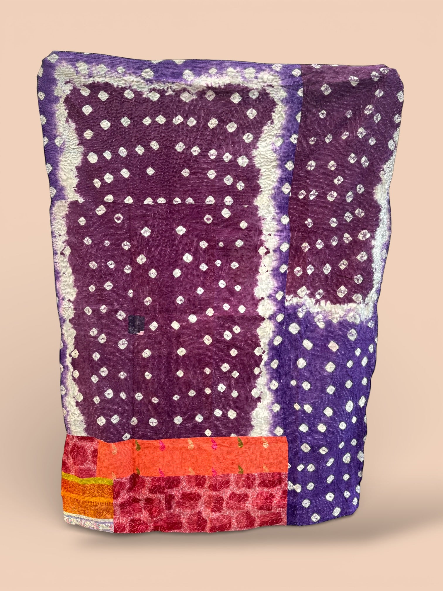 Kantha quilt - Fine stitch 04