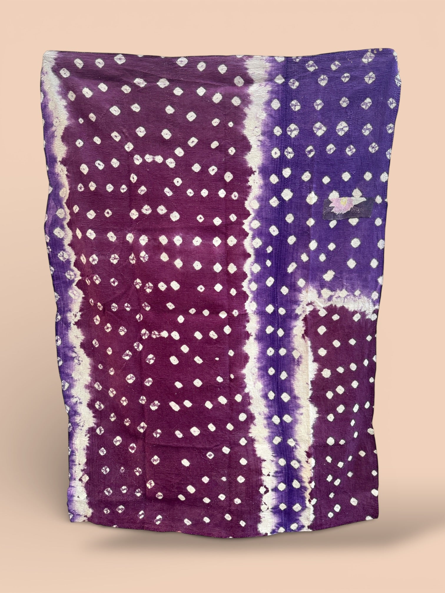 Kantha quilt - Fine stitch 04