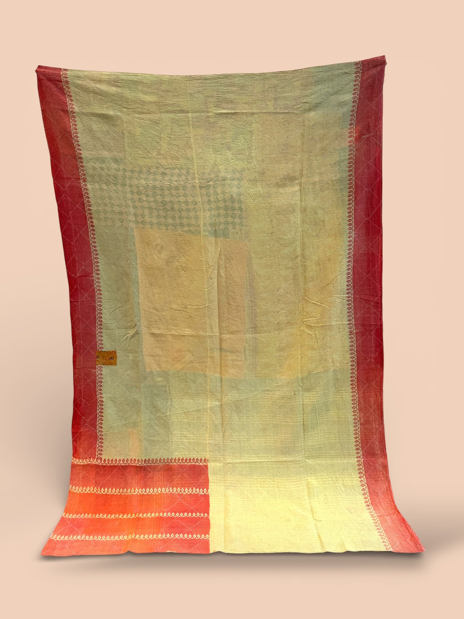 Kantha quilt - Fine stitch 08