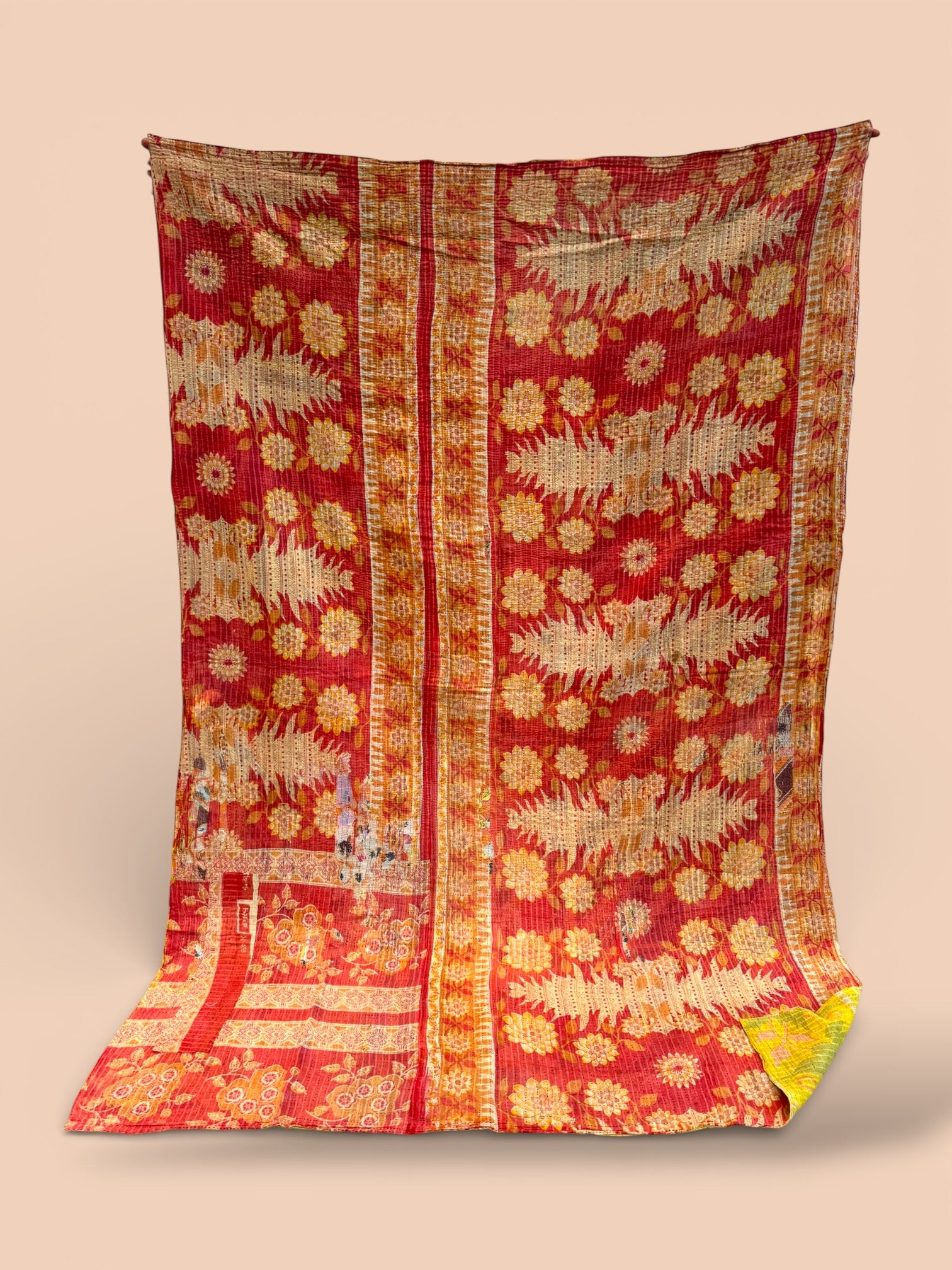 Kantha quilt - Fine stitch 15