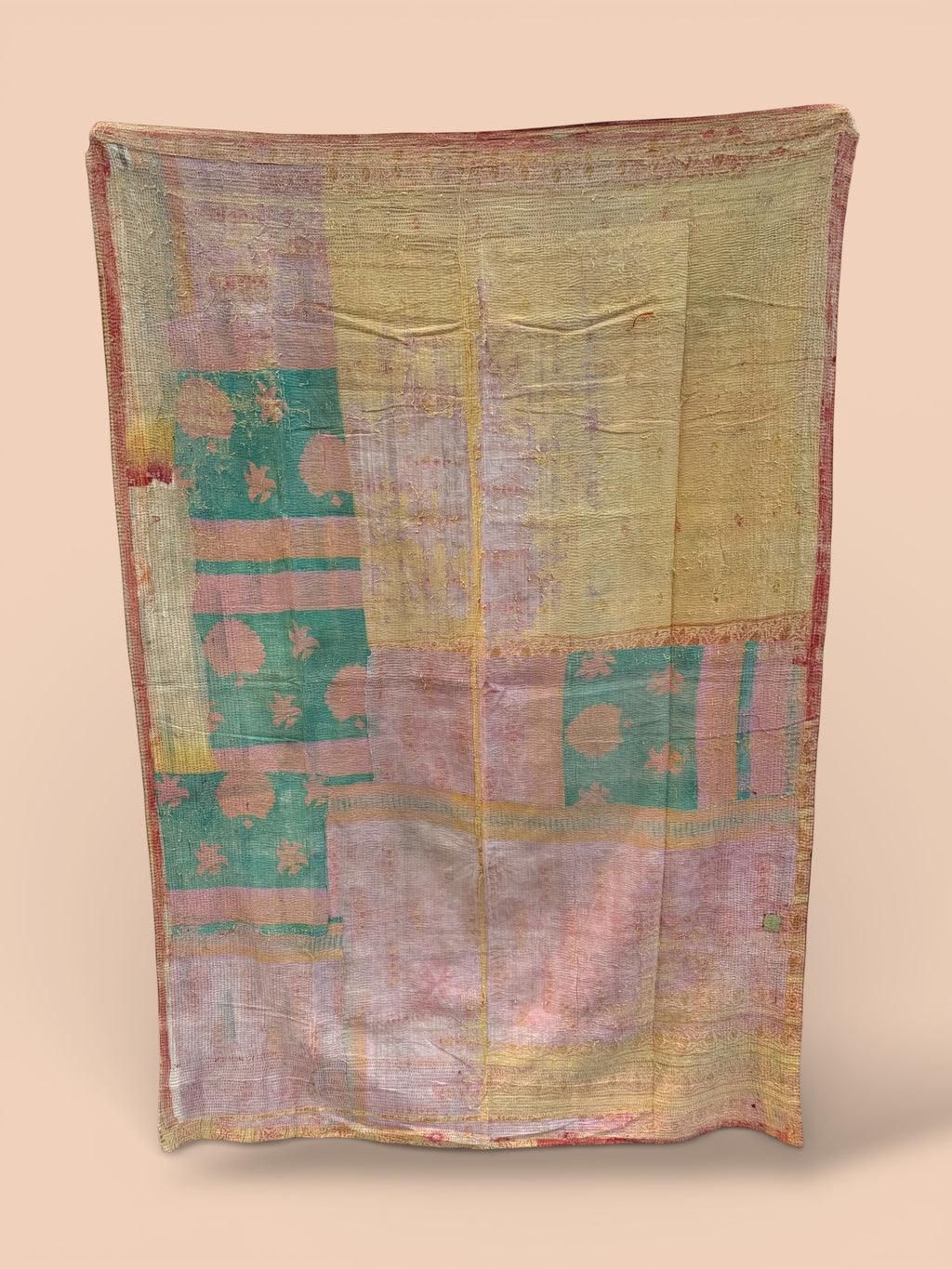 Kantha quilt - Fine stitch 17