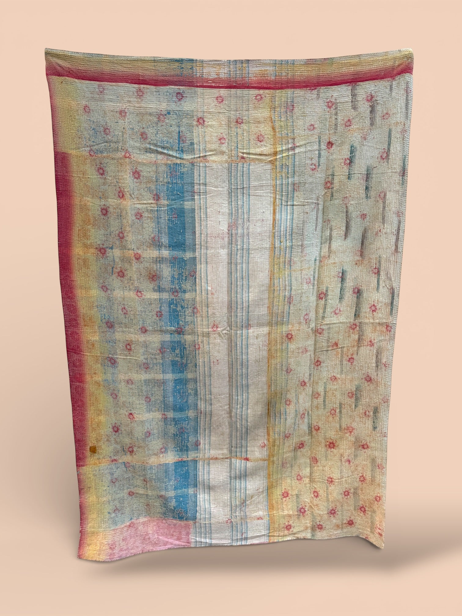 Kantha quilt - Fine stitch 17