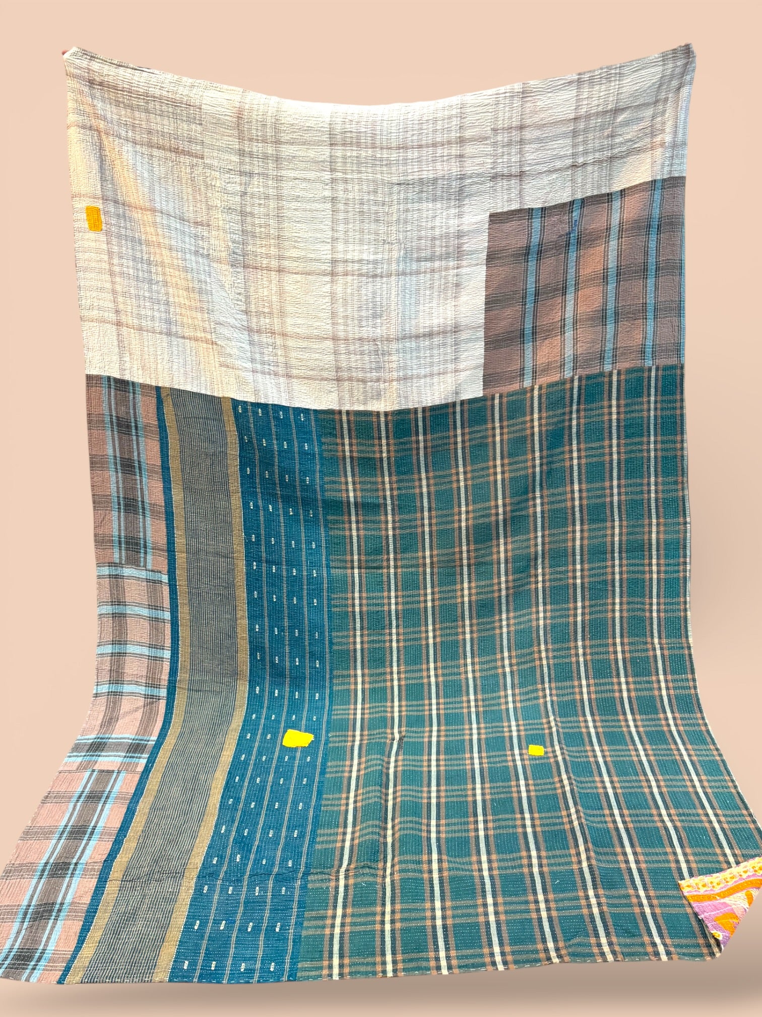 Kantha quilt - Fine stitch 32