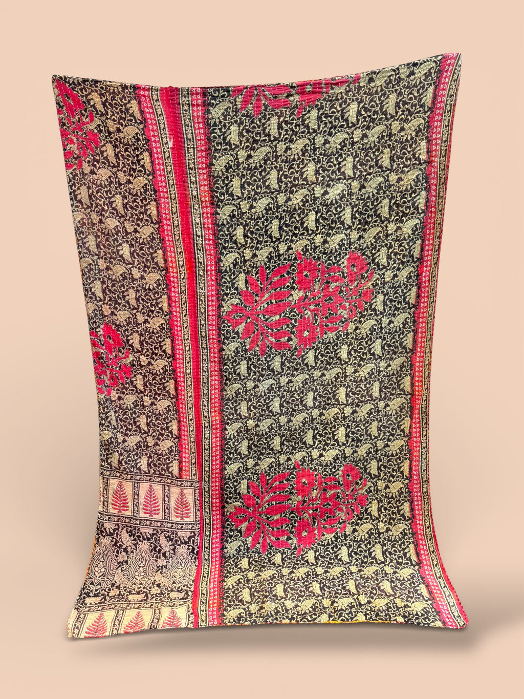 Kantha quilt - BIG stitch 02