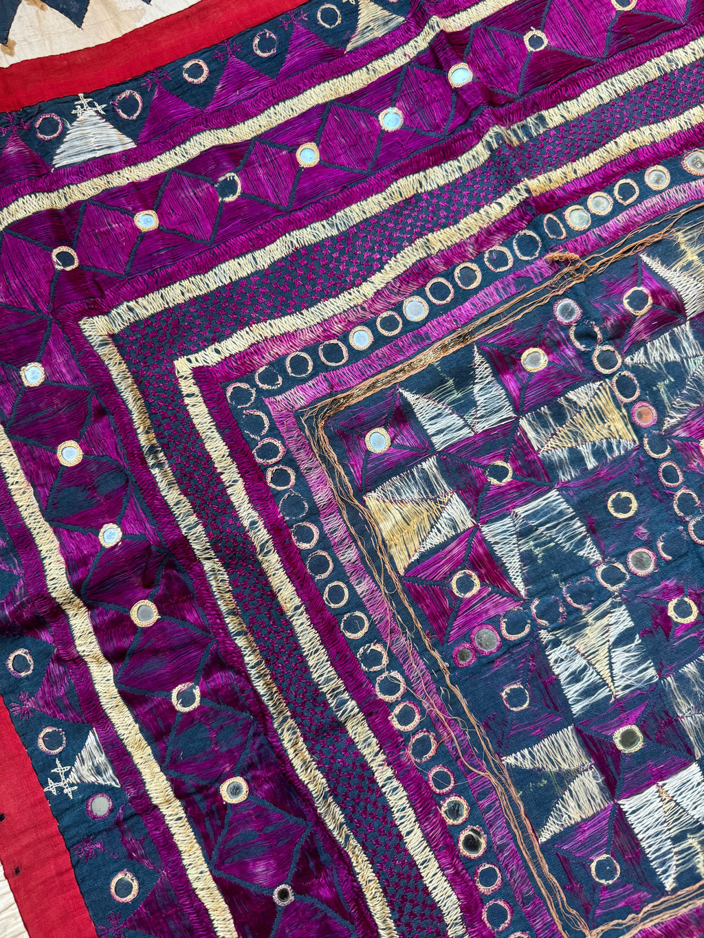 Wallhanging - Magenta Indigo