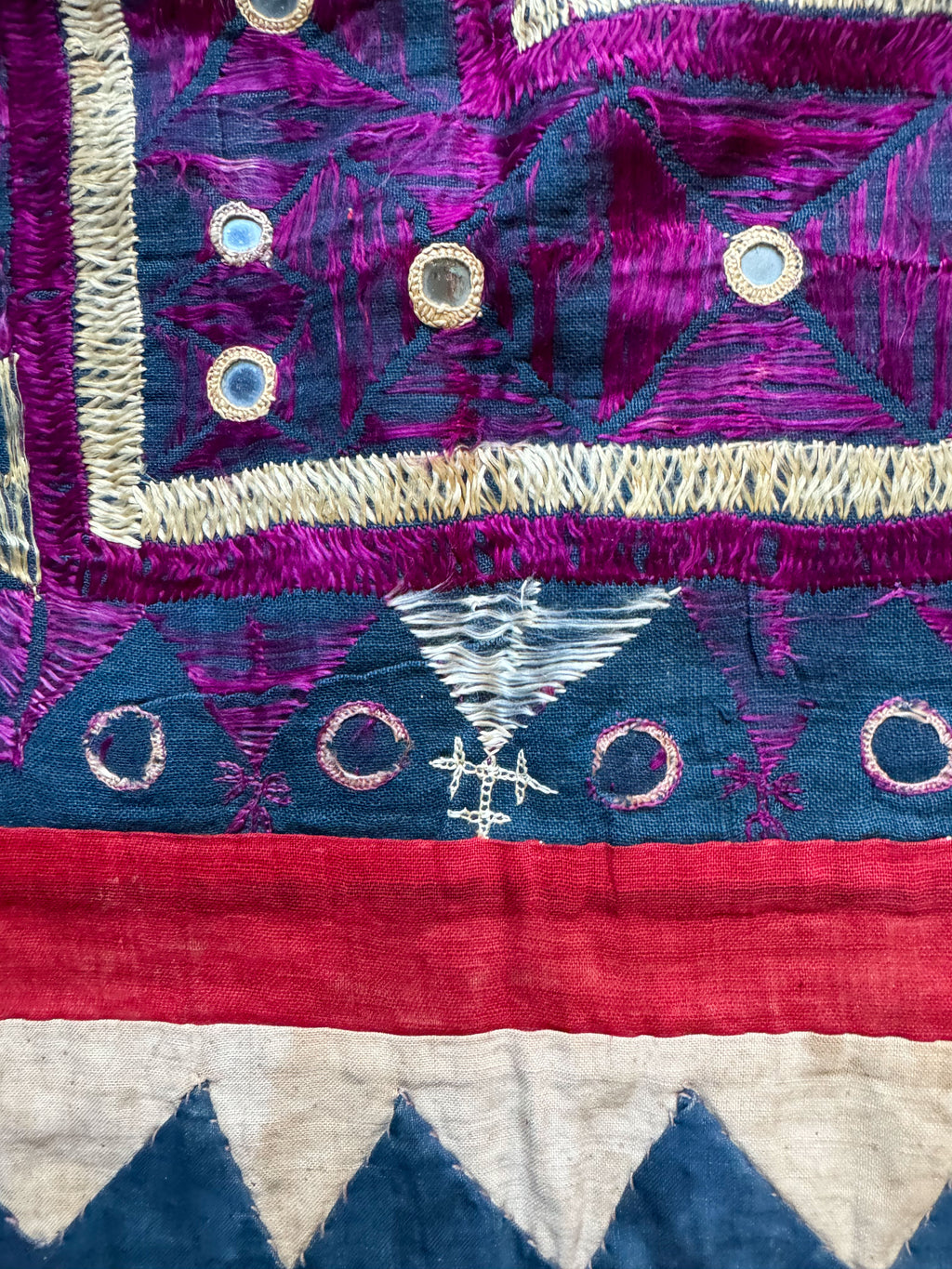 Wallhanging - Magenta Indigo