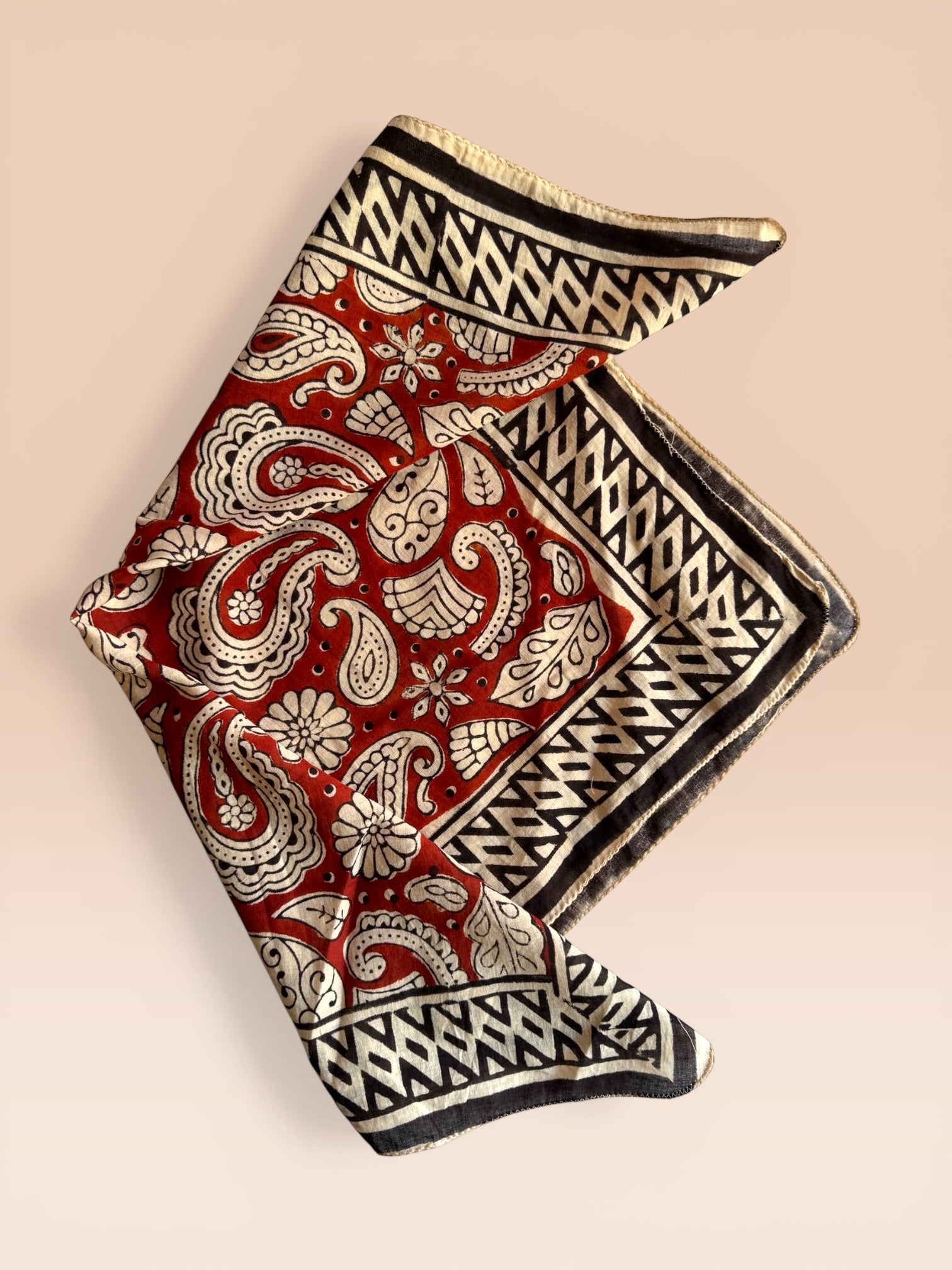 Blockprint bandana 08