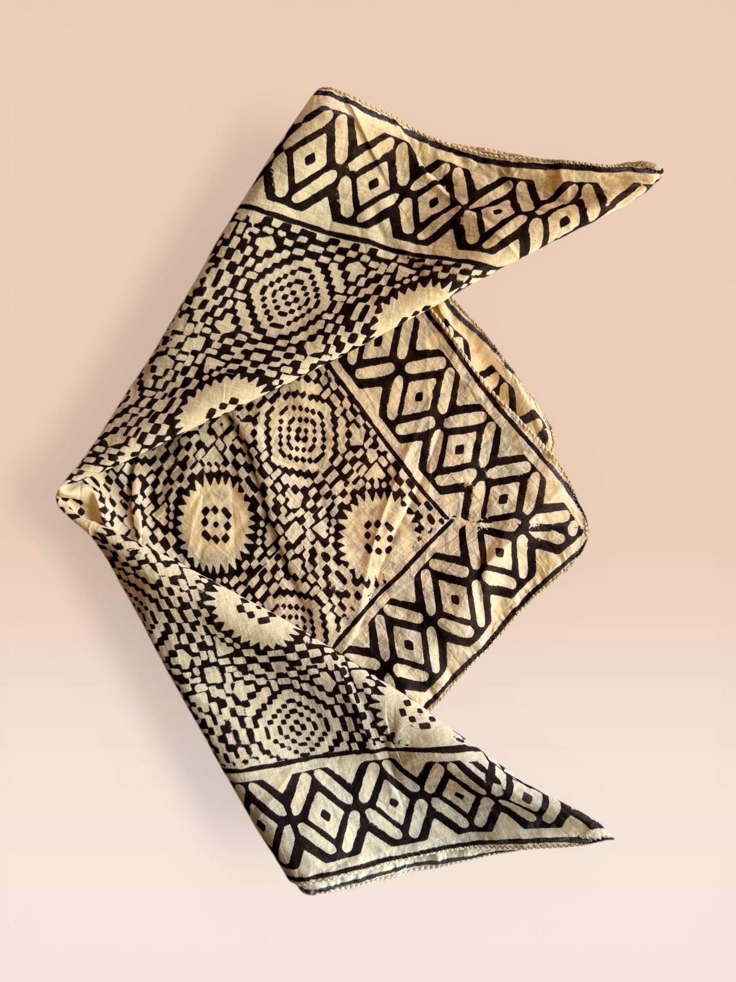 Blockprint bandana 06