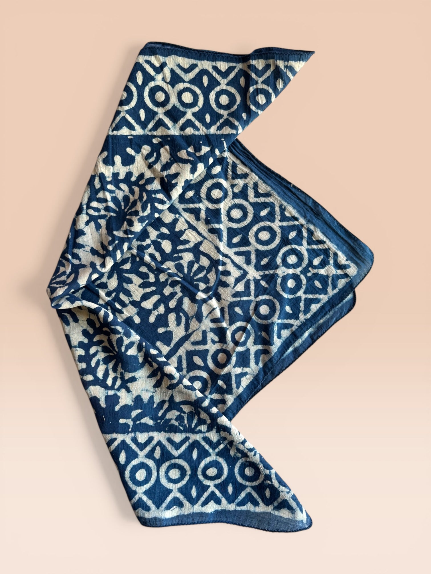 Blockprint bandana 15