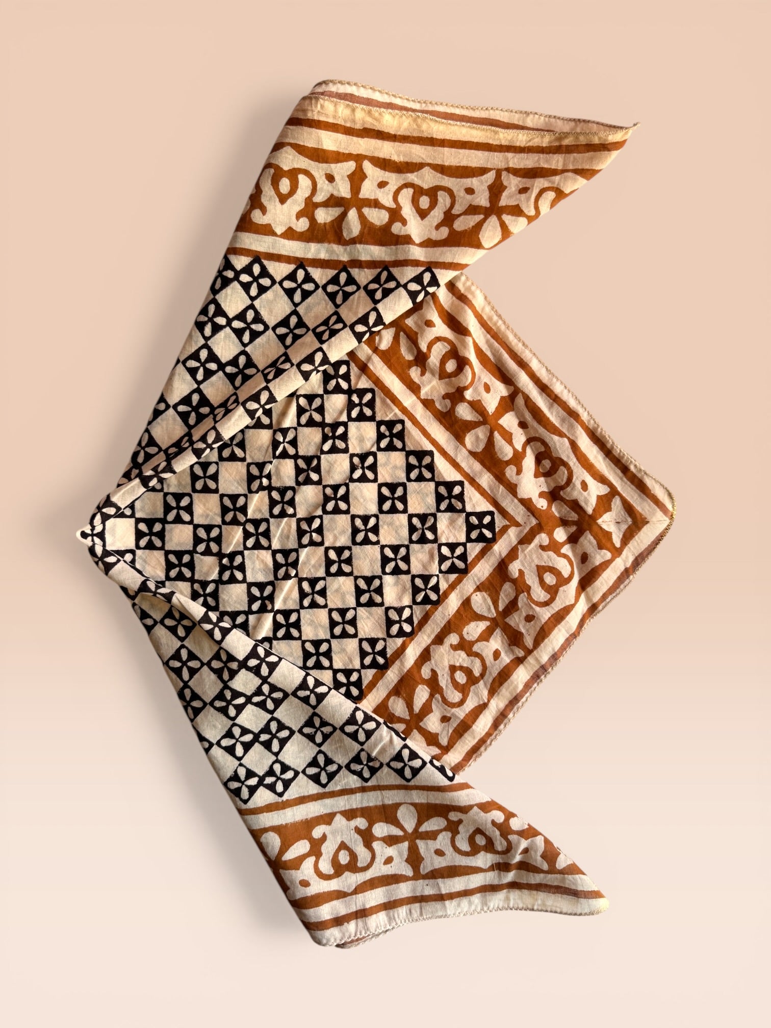 Blockprint bandana 13