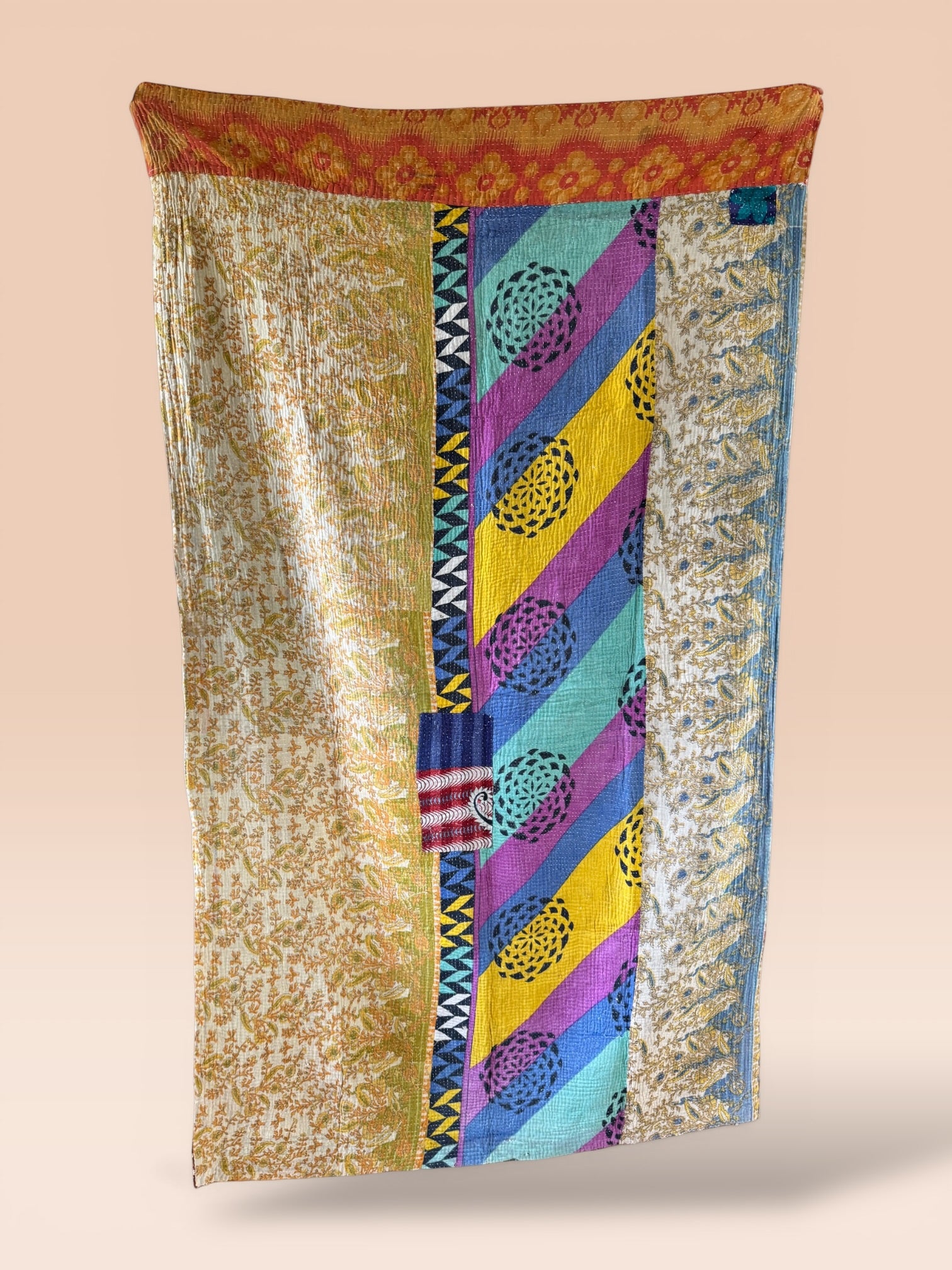 Kantha quilt - Fine stitch 29