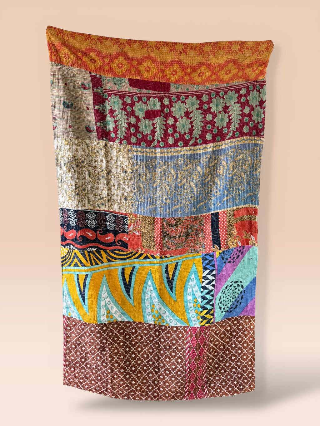 Kantha quilt - Fine stitch 29