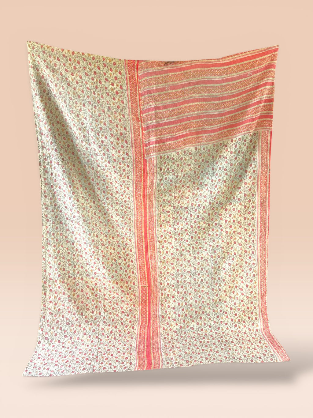 Kantha quilt - Fine stitch 22