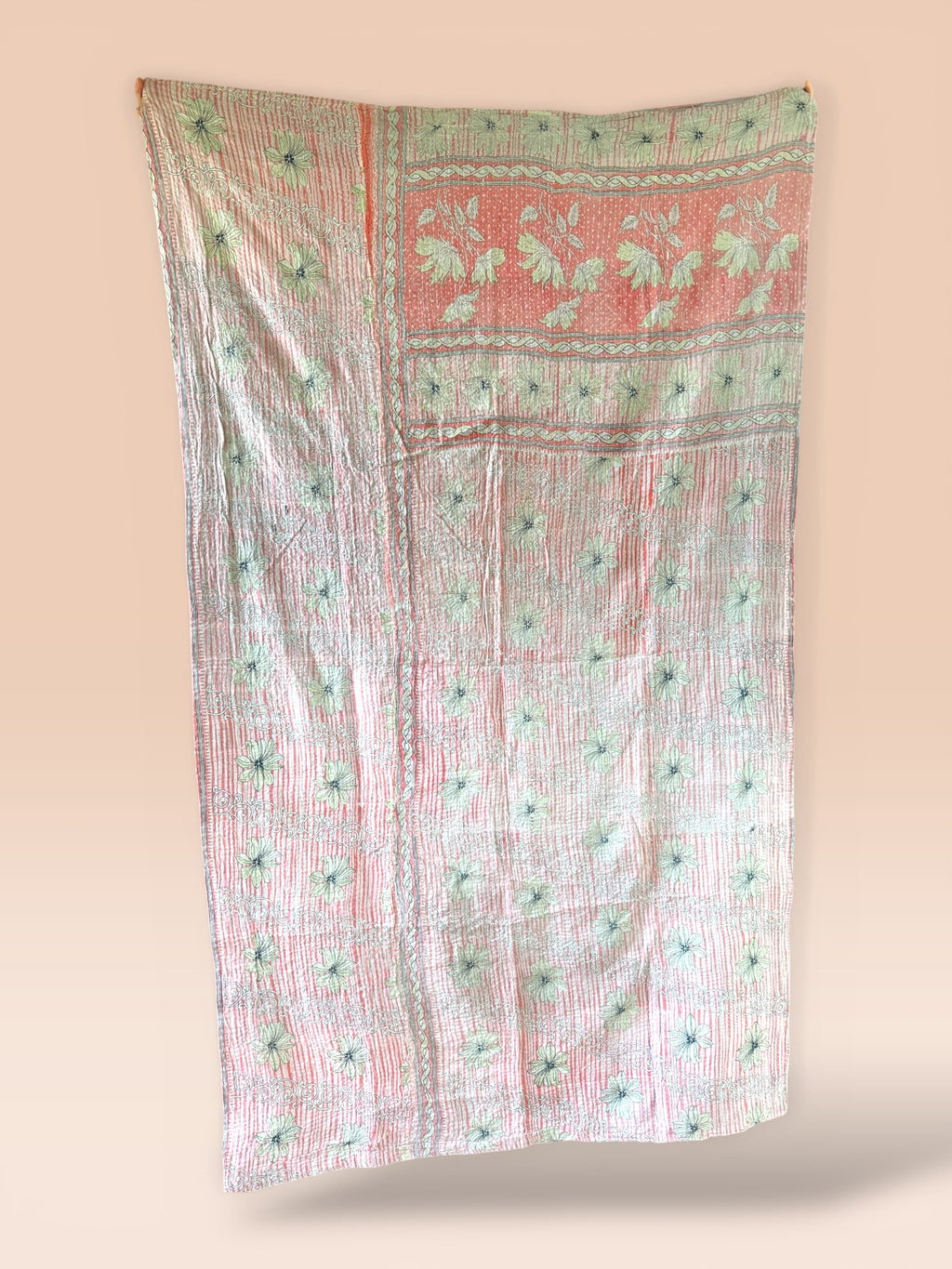 Kantha quilt - Fine stitch 21